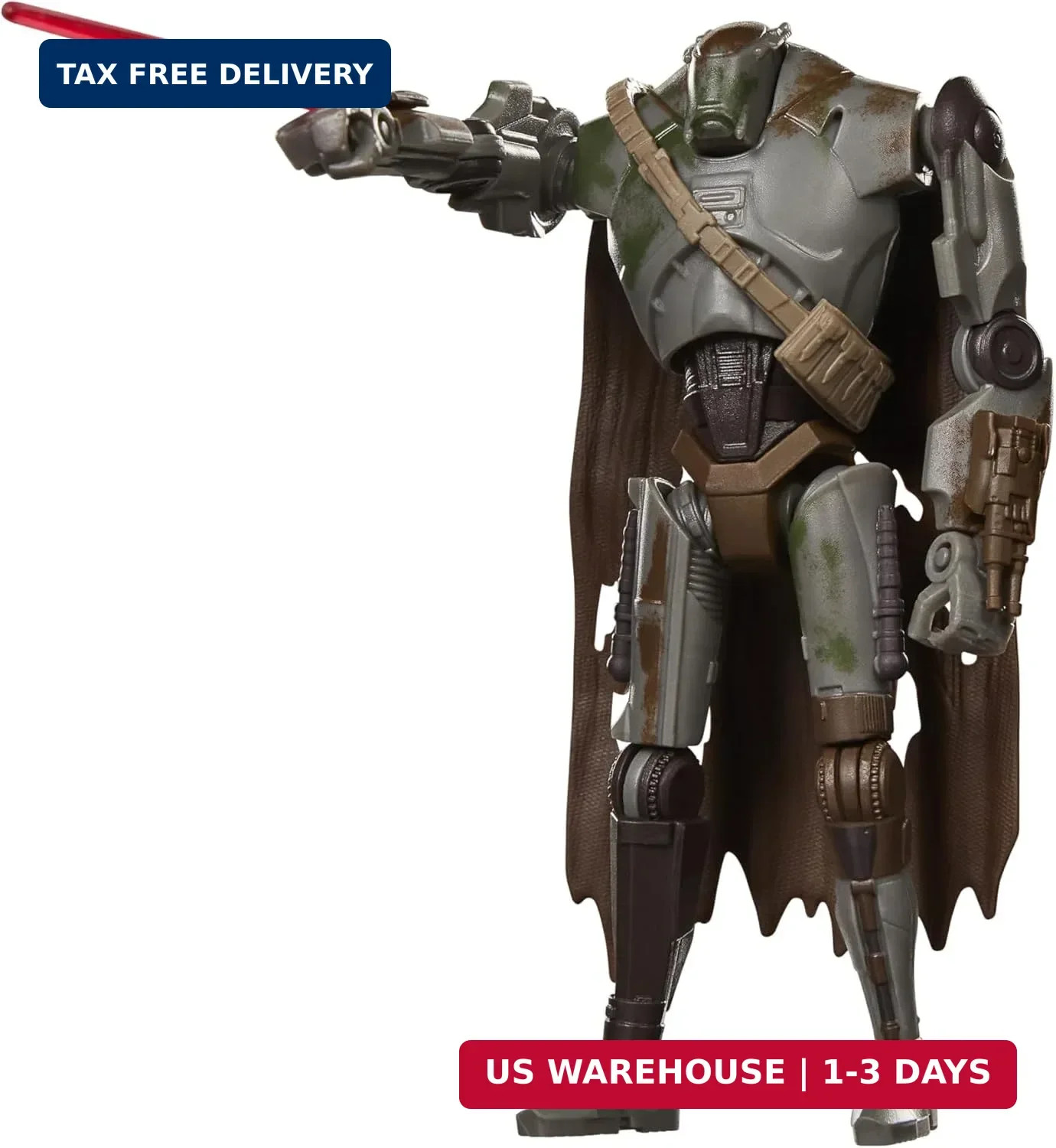 STAR WARS The Vintage Collection Mercenary Droid, The Mandalorian and Grogu Prem