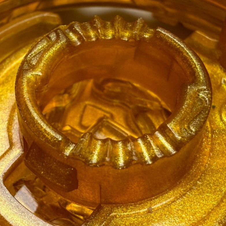 TAKARA TOMY Beyblade BURST B-178 08: Revive Phoenix 4 Metal Defense (Gold Ver.)