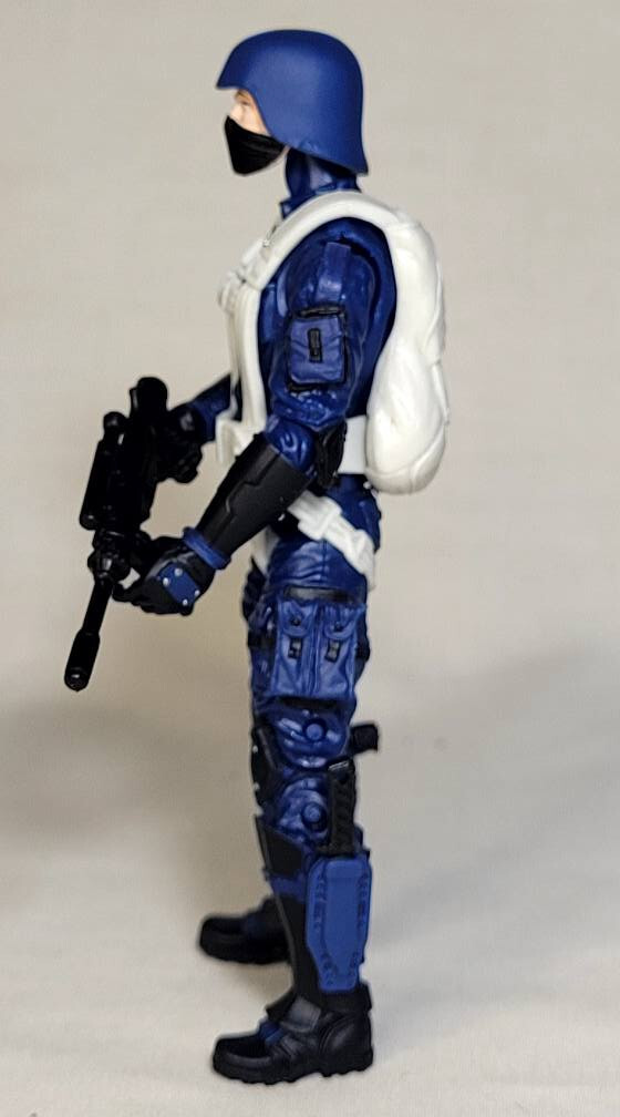 CUSTOM 1:18 MARAUDER TASK FORCE SECURITY OPS GI JOE COBRA PARATROOPER VIPER 25TH