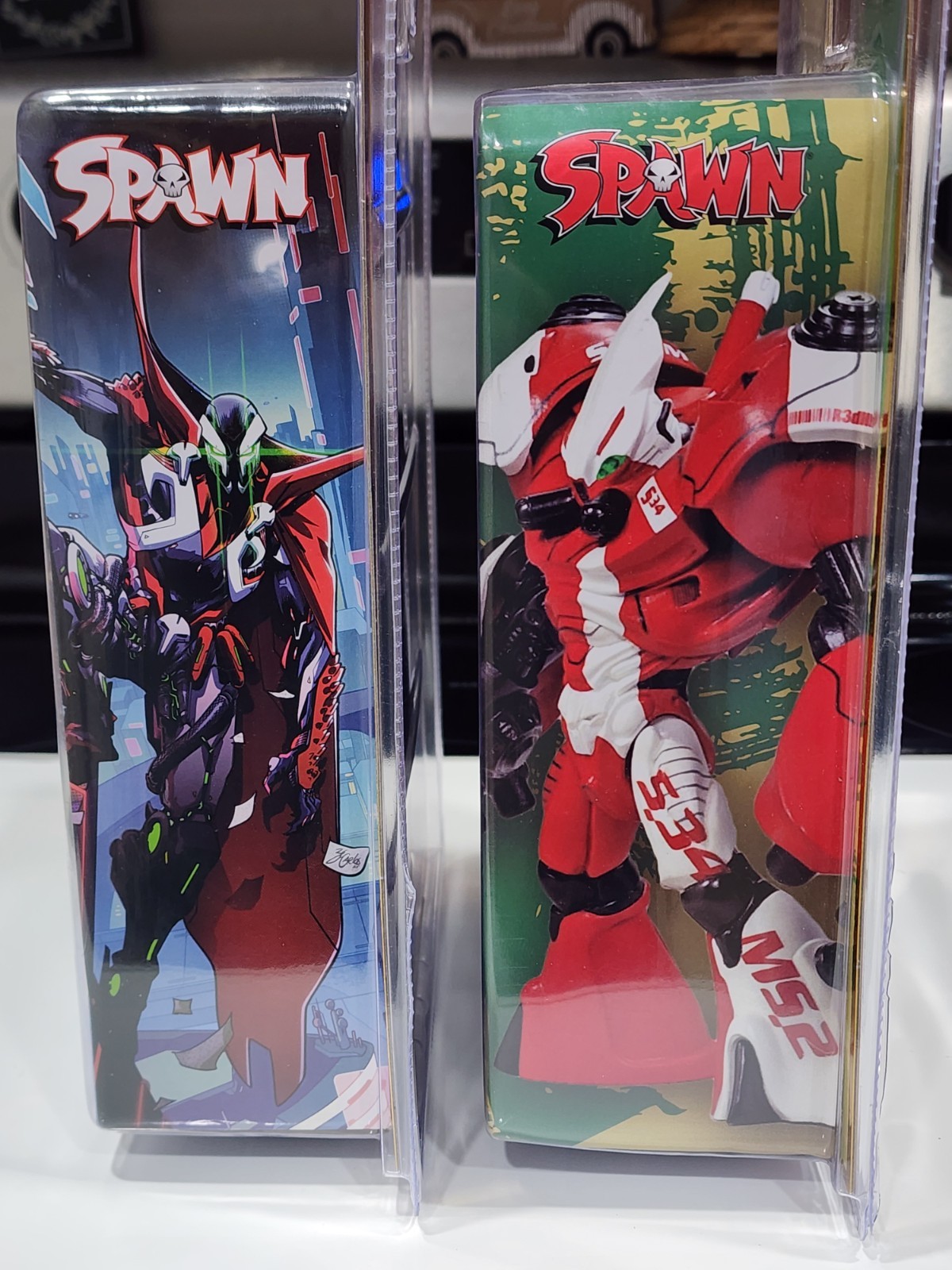 McFarlane 30 Years The Deviant: Rat City Spawn Platinum & Wave 8 Robot Wars 7&Prime;