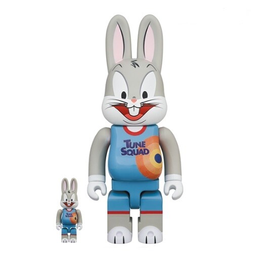 Medicom Toy R@BBRICK Rabbrick 400% + 100% BUGS BUNNY Authentic Goods