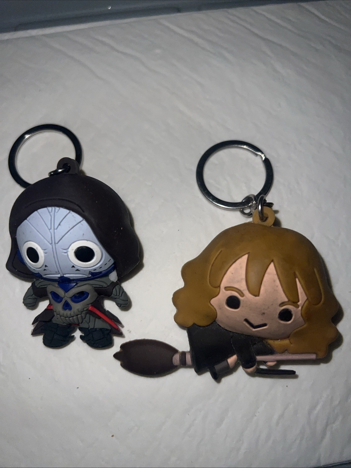 Ready Player One Keyring 3D Figure Keychain I-Rok And Hermione, Harry Potter