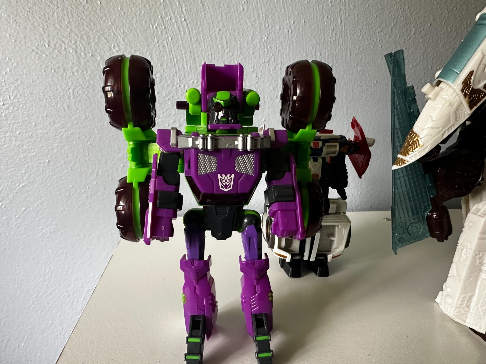 Y2K Transformers Lot Vector Prime Jazz Trashmaster Loose Figures