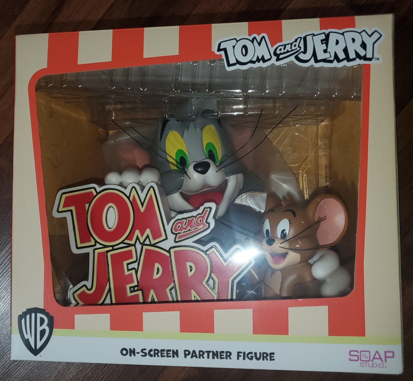Soap Studio Tom and Jerry On Screen Partner Large Figure Brand New in Box