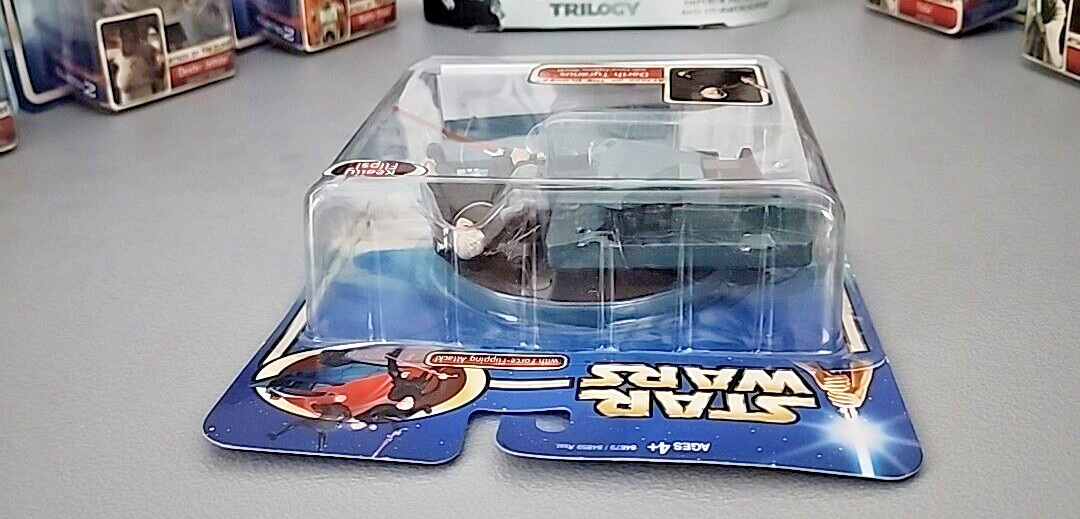 UNOPENED Darth TYRANUS Force Flipping Attack 2001 Hasbro Star Wars AOTC + GIFTS