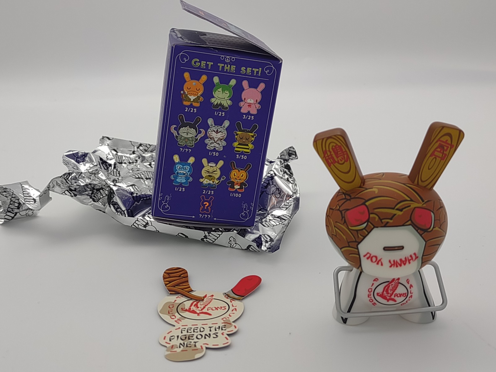 Kidrobot Dunny 2009 Series Chinese Food By Pon 3&Prime; Figure 1/50 Chase