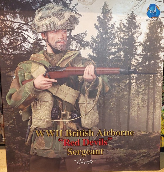 1/6 DID WWII British 1st Airborne Division Red Devils Sergeant Charlie VER A