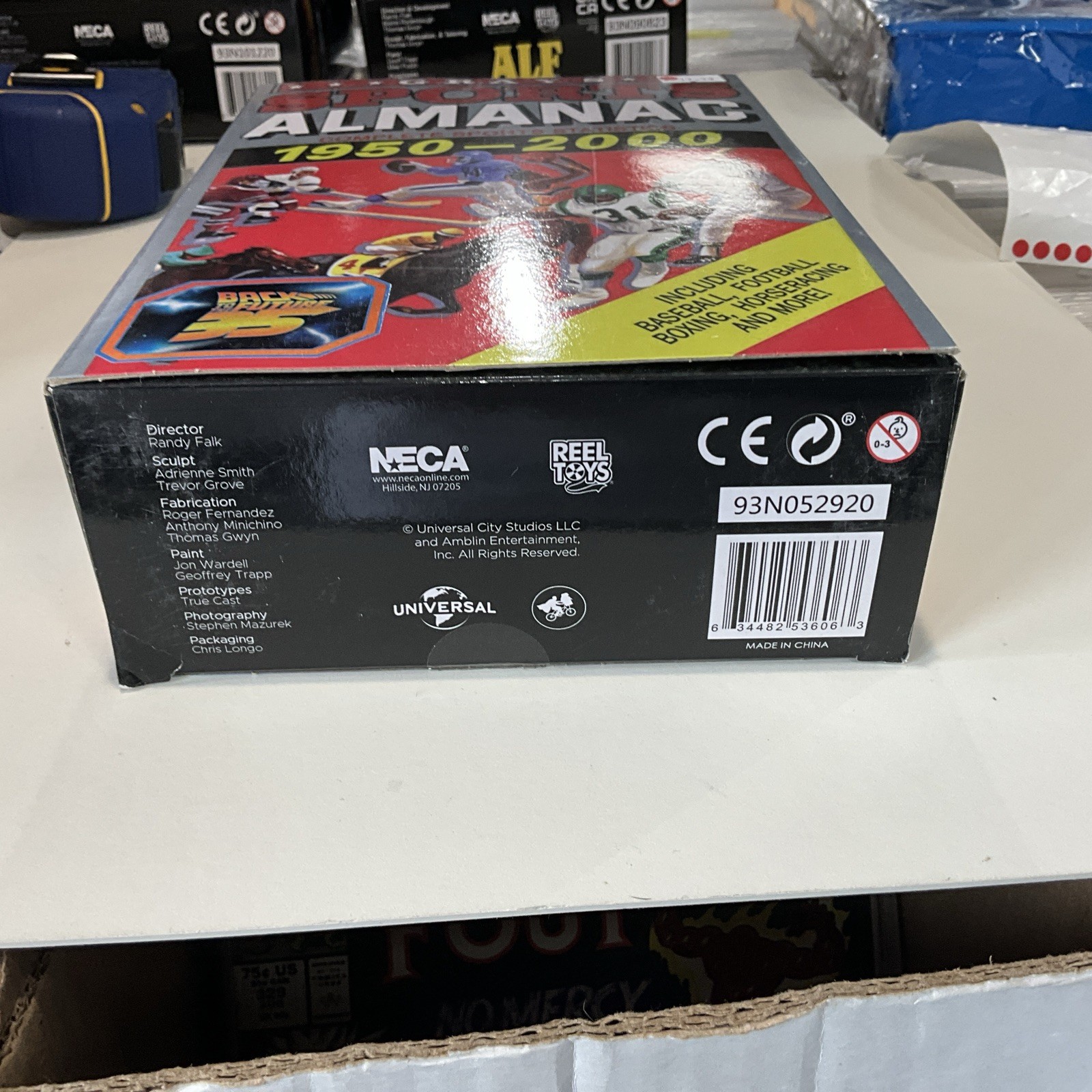 NECA Ultimate Biff Tanner Back to the Future II Almanac Edition 7&Prime; Figure SEALED