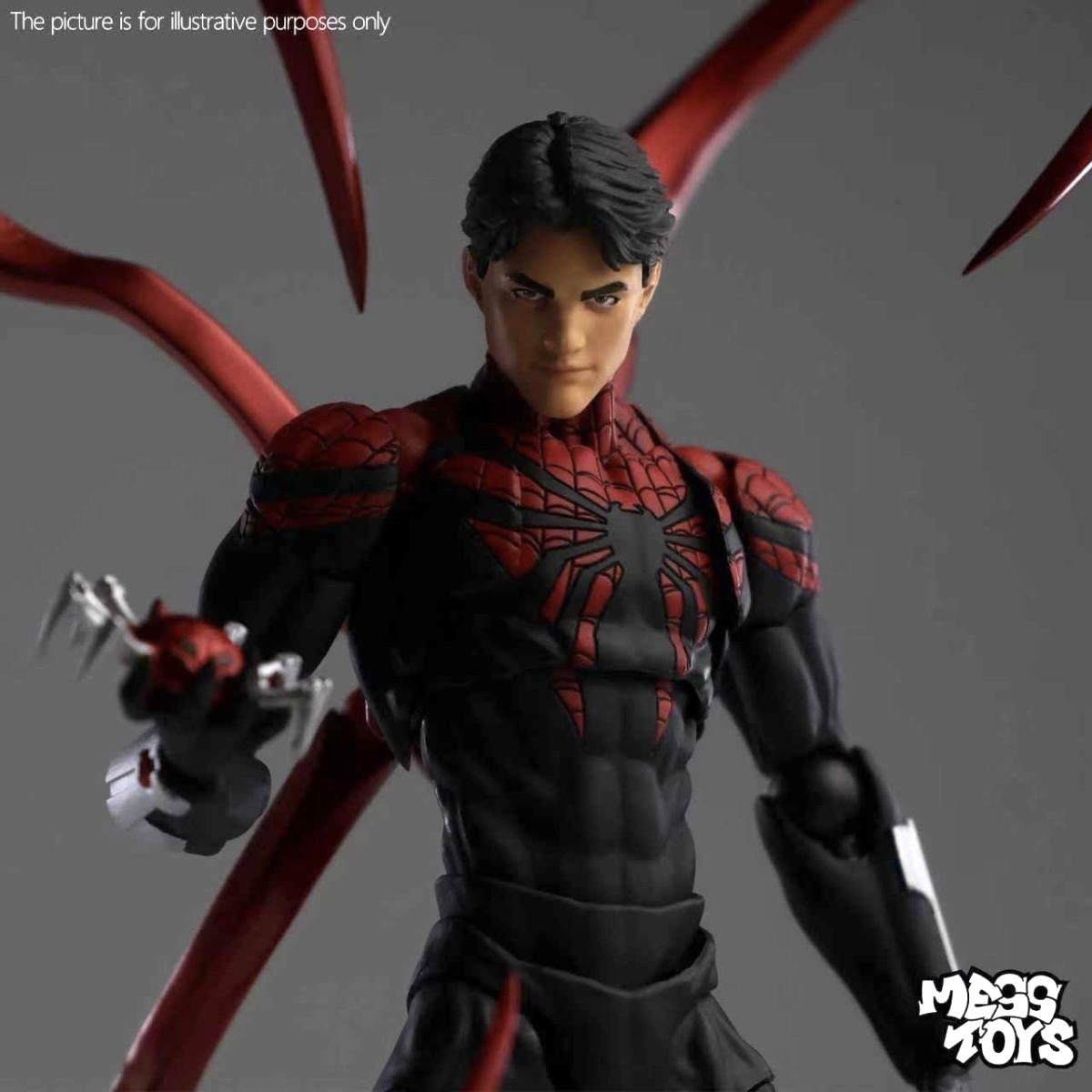 In Stock Mess Toys Superior Spider-Man Doctor Octopus Action Figure Toy NEW 6IN