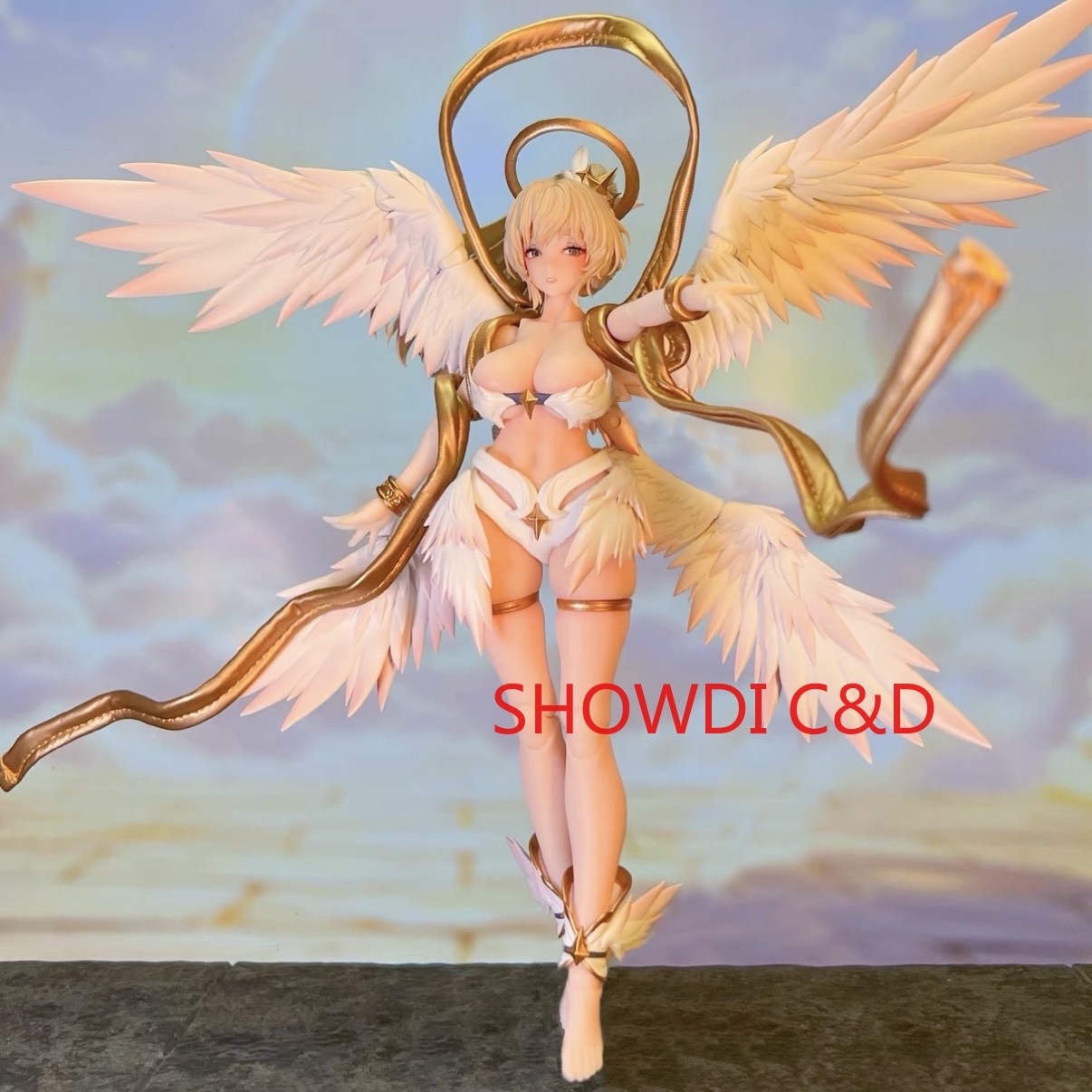 1/12 Custom Wired Ribbon For 6 » Snail Shell Angel Angela Action Figure