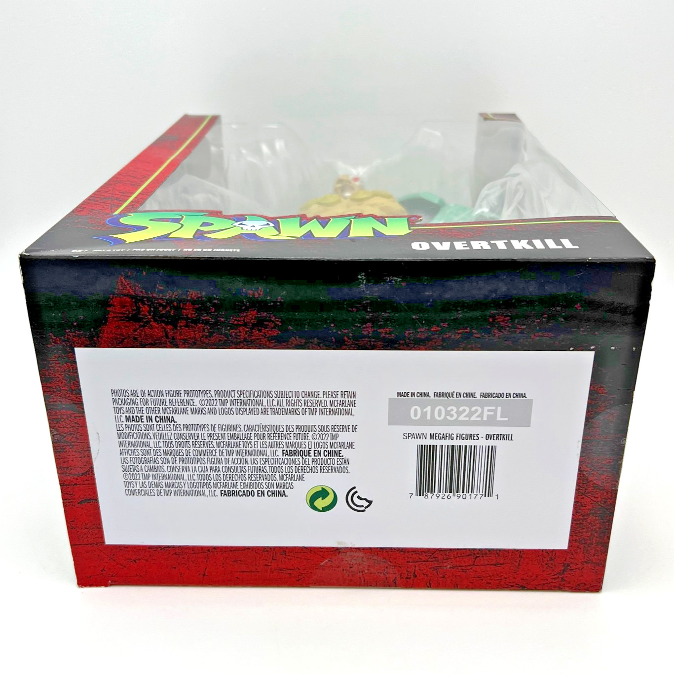 McFarlane Toys Spawn OVERTKILL Megafig Action Figure • NEW