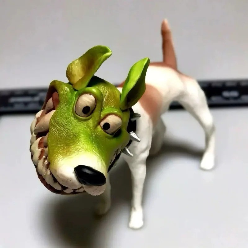 8cm/3.1in Anime The Mask Figure Funny Parson Jack Russell Action Figure