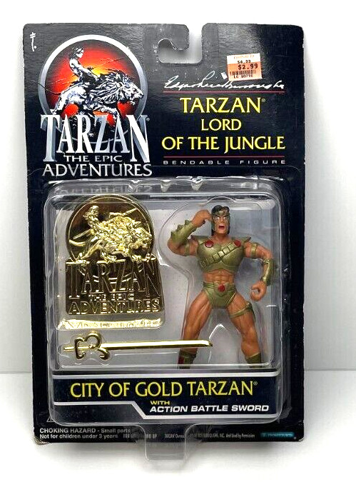 Tarzan The Epic Adventures – City of Gold Tarzan – New on Card