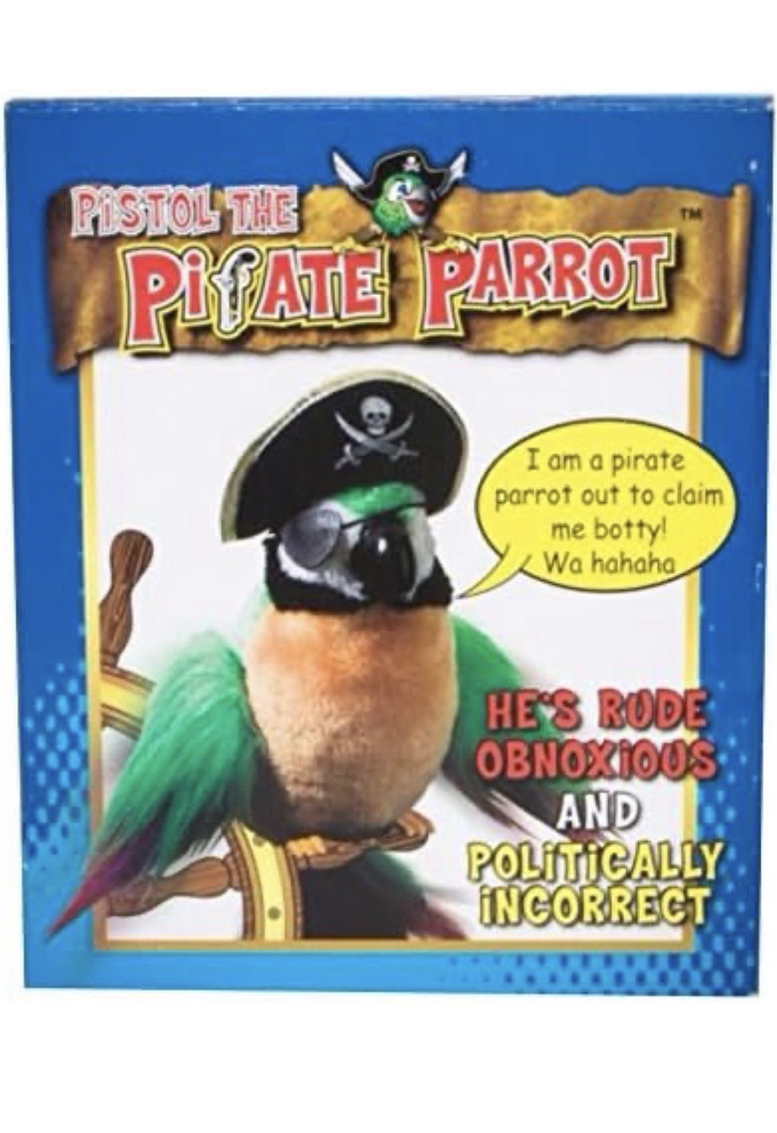 Toy Pirate Parrot
