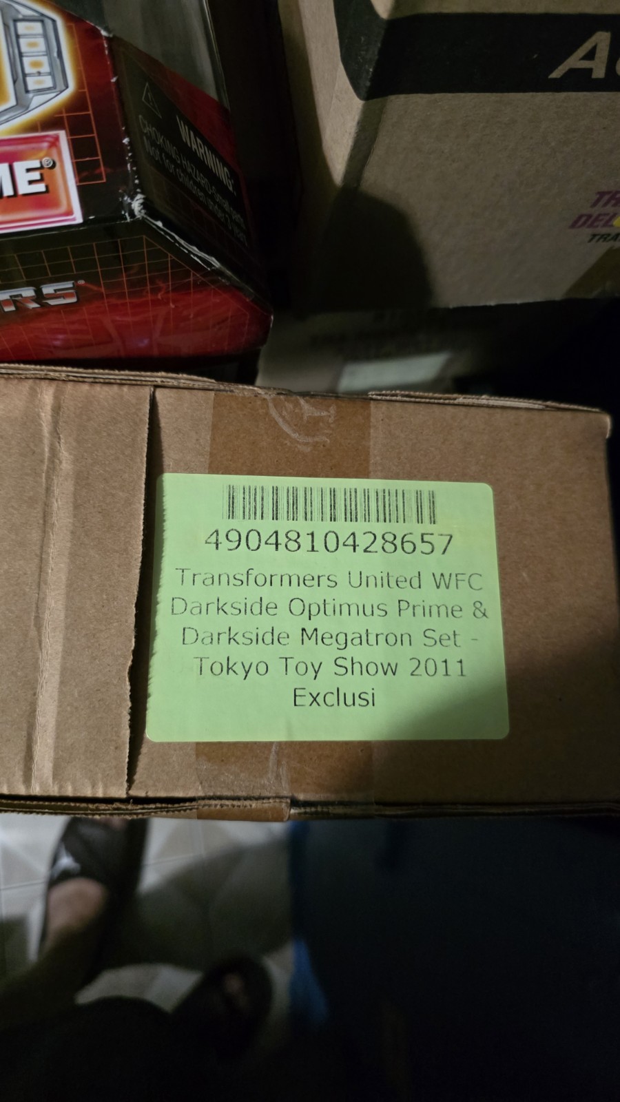 Transformers United Darkside Optimus Prime Megatron Set MISB