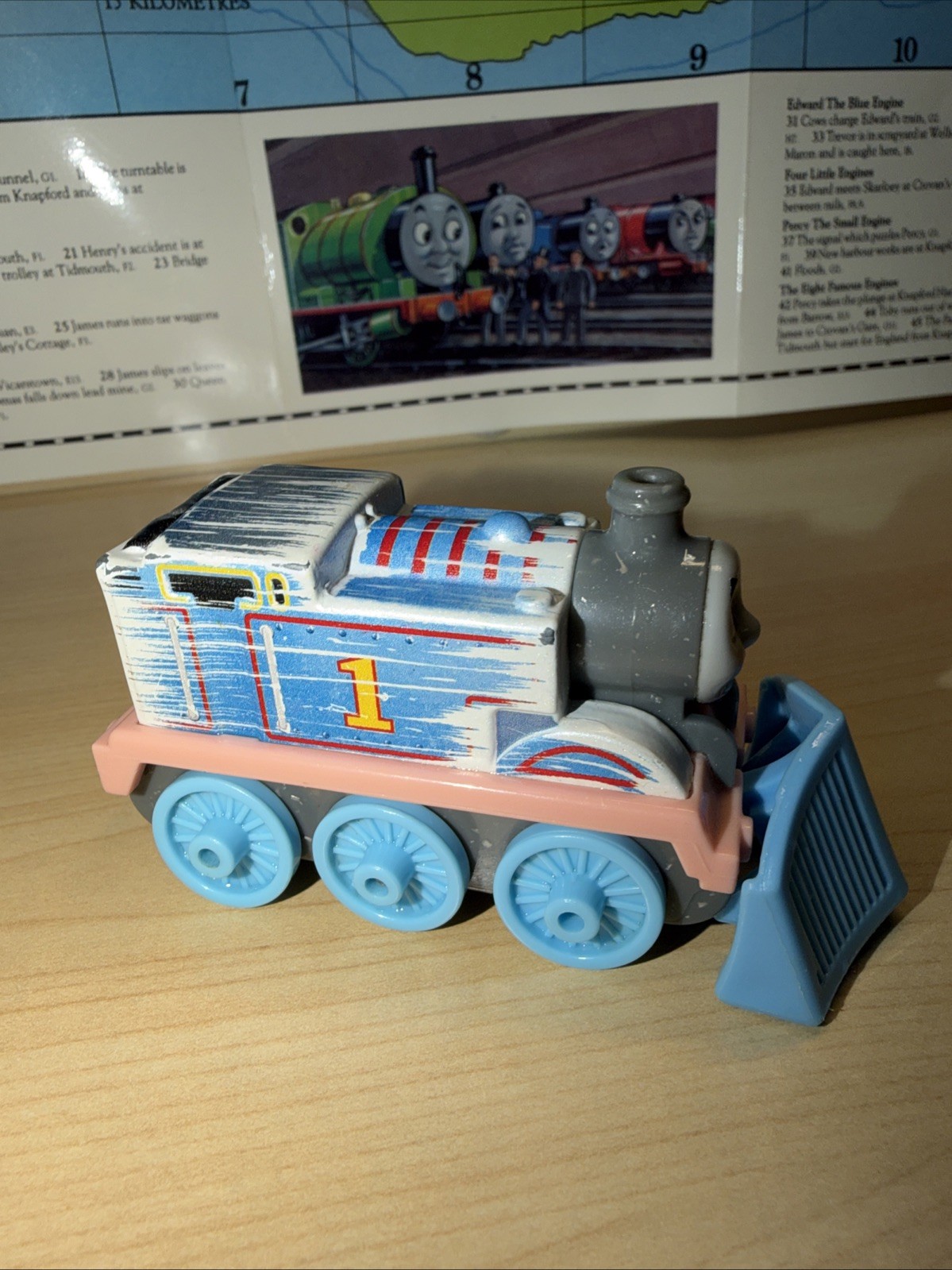 SNOWPLOW THOMAS FRIENDS TRAIN ! TRACKMASTER PUSH ALONG DIECAST 2020