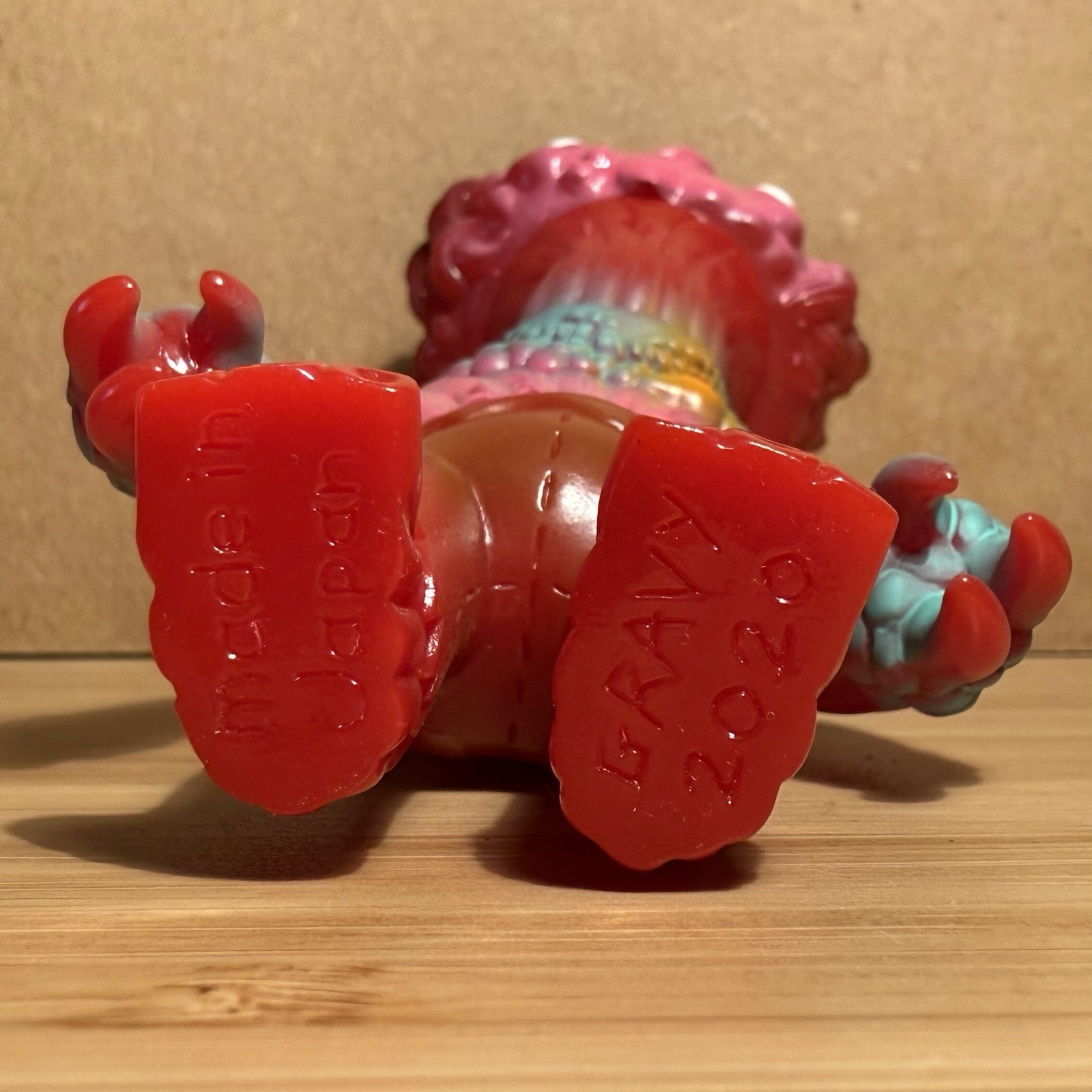 Bwana Spoons Morel Snacks Red Sofubi Vinyl Figure Gravy Toys Hand Painted Japan