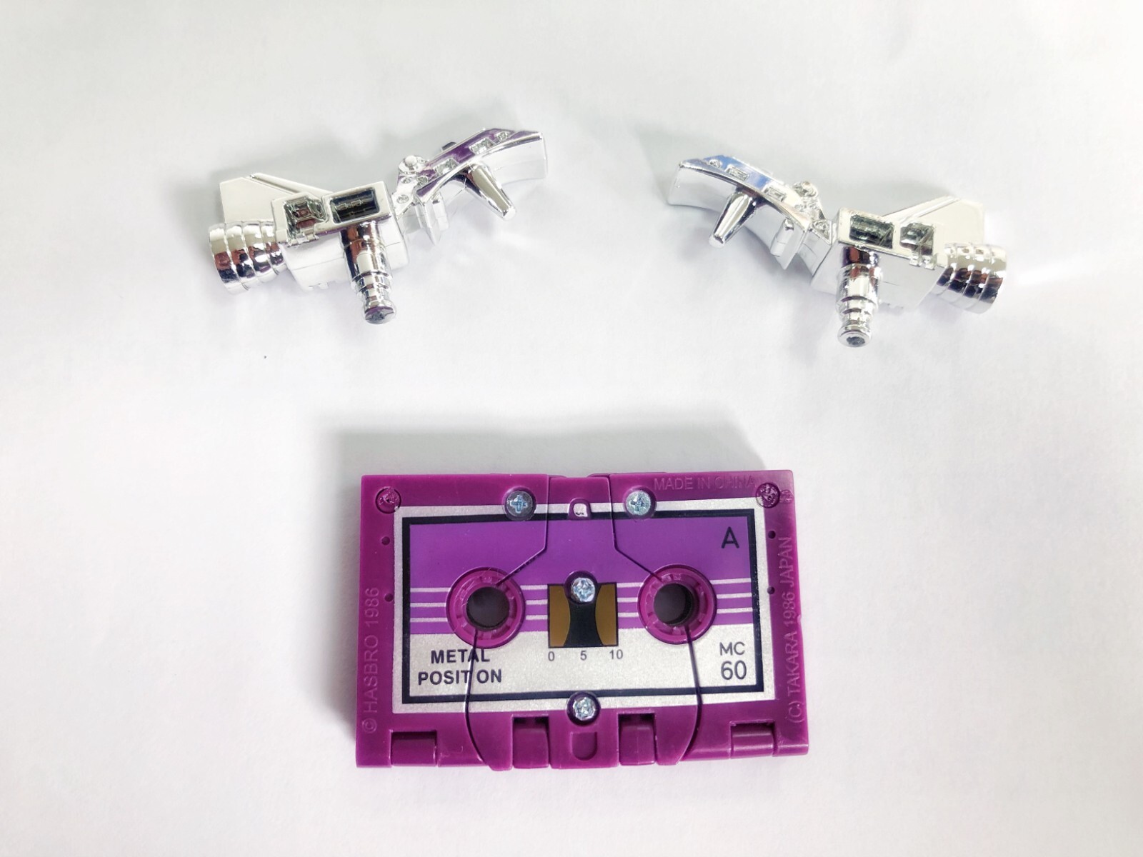 Transform G1 Decepticons cassette Ratbat and Frenzy reissue brand new MISB