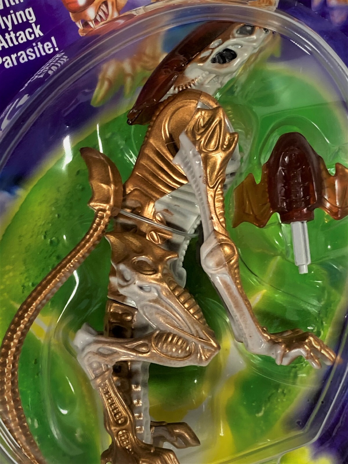 PANTHER ALIEN with Flying Attack Parasite Action Figure 1993 Kenner Movie NEW
