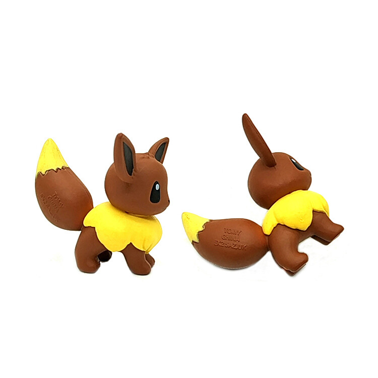 9pcs Eevee Evolution Action Figure Monster Collection Figurine No Box 2&Prime; 5cm