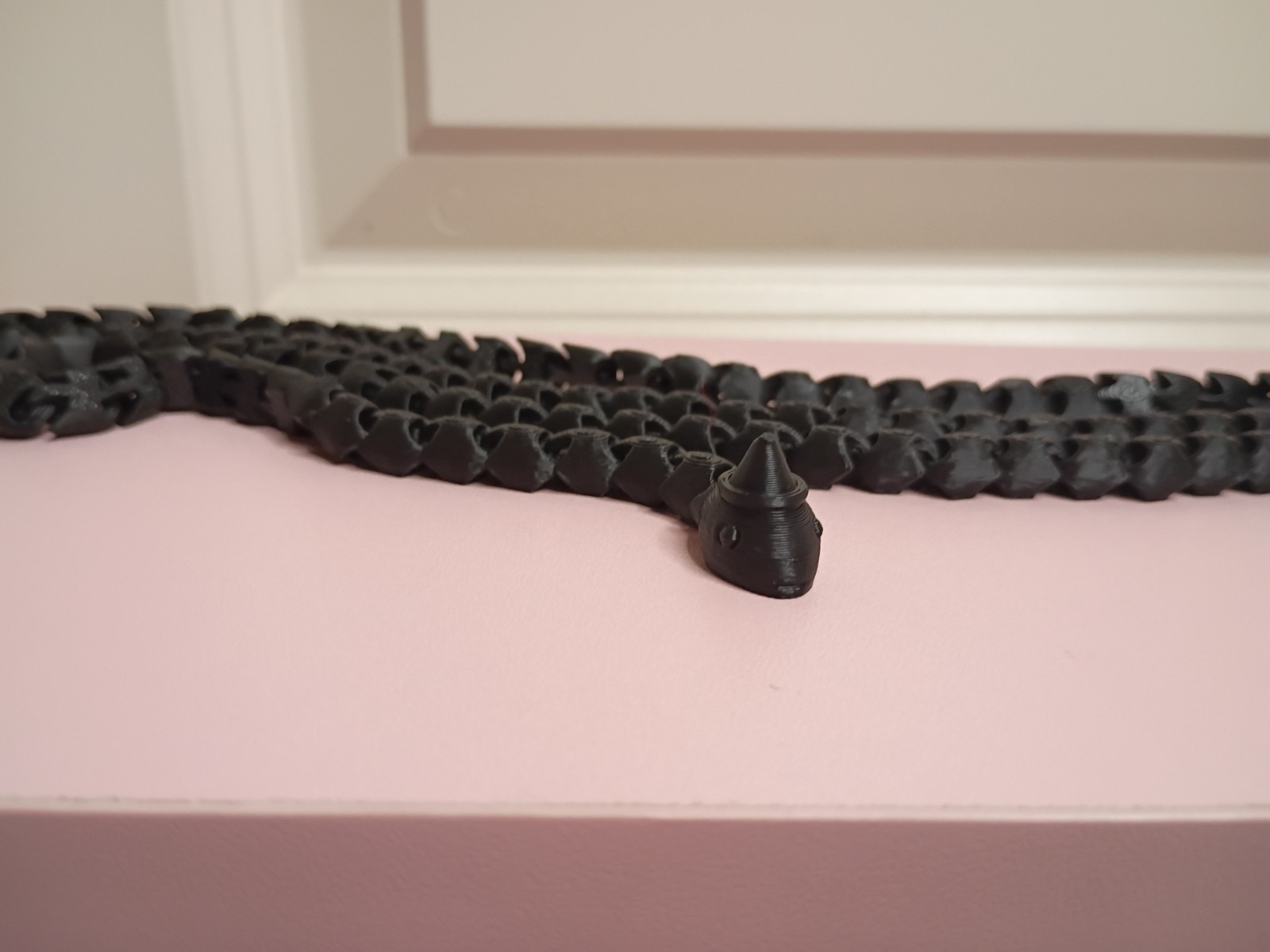 3D Printed Articulated Snake. (24 Inches long).