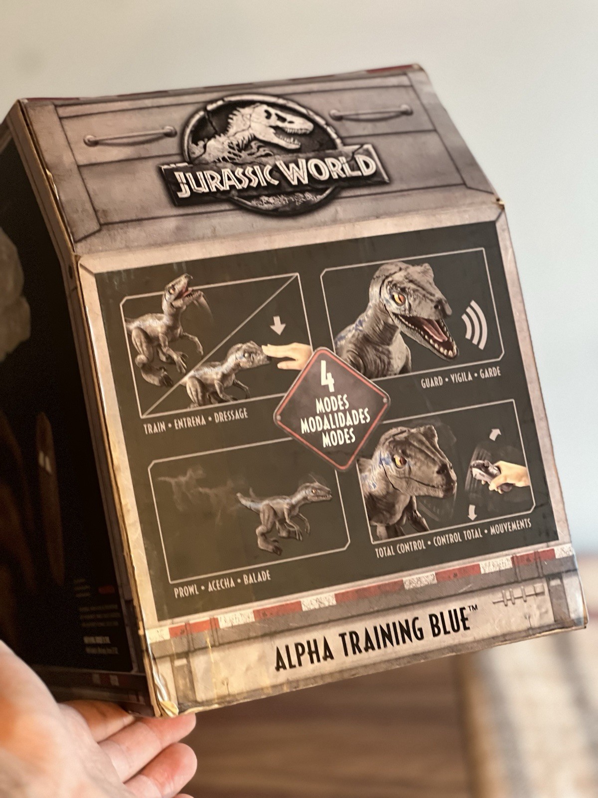 Jurassic World Park Alpha Training Blue | Brand New in Box Remote Control Dino