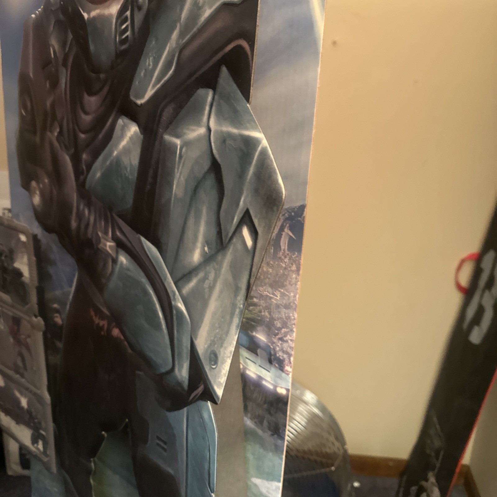 5 ft HALO Combat Evolved MASTER CHIEF STANDEE GAME STORE DISPLAY Vintage Rare!