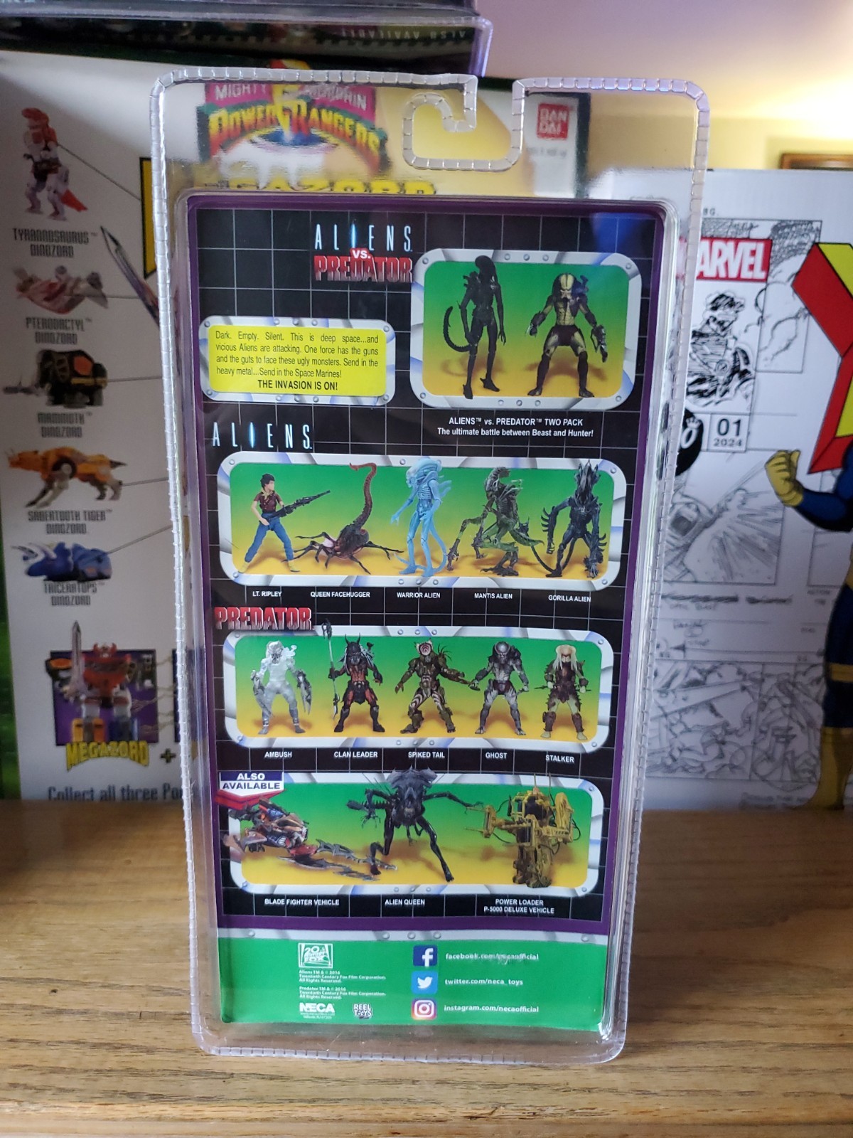 Neca Aliens Queen Face Hugger & Beta Queen Face Hugger Action Figure – NIB