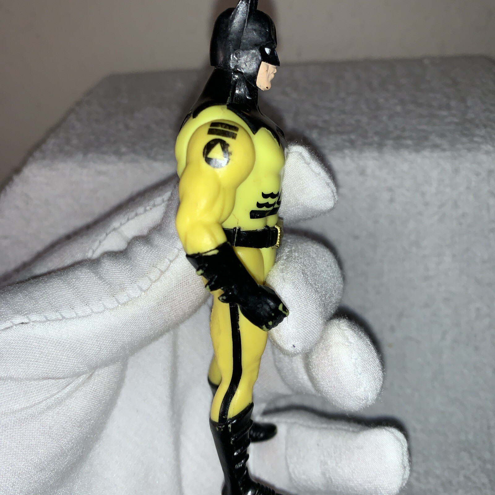 Vintage 1990 Kenner Batman Deep Sea Diver Yellow Action Figure DC Comics