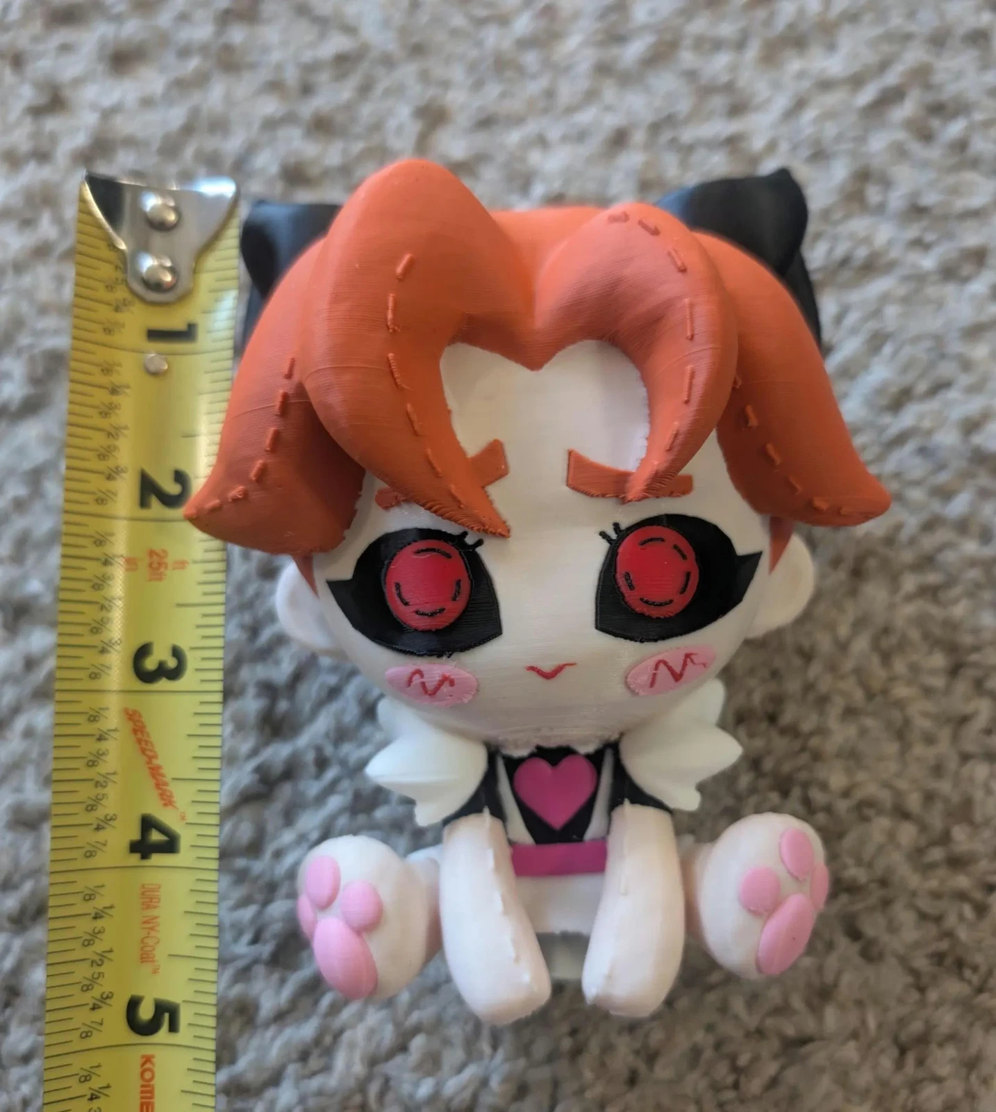 Gambit Marvel Rivals Keychain Accessory Cat Maid 3d Print
