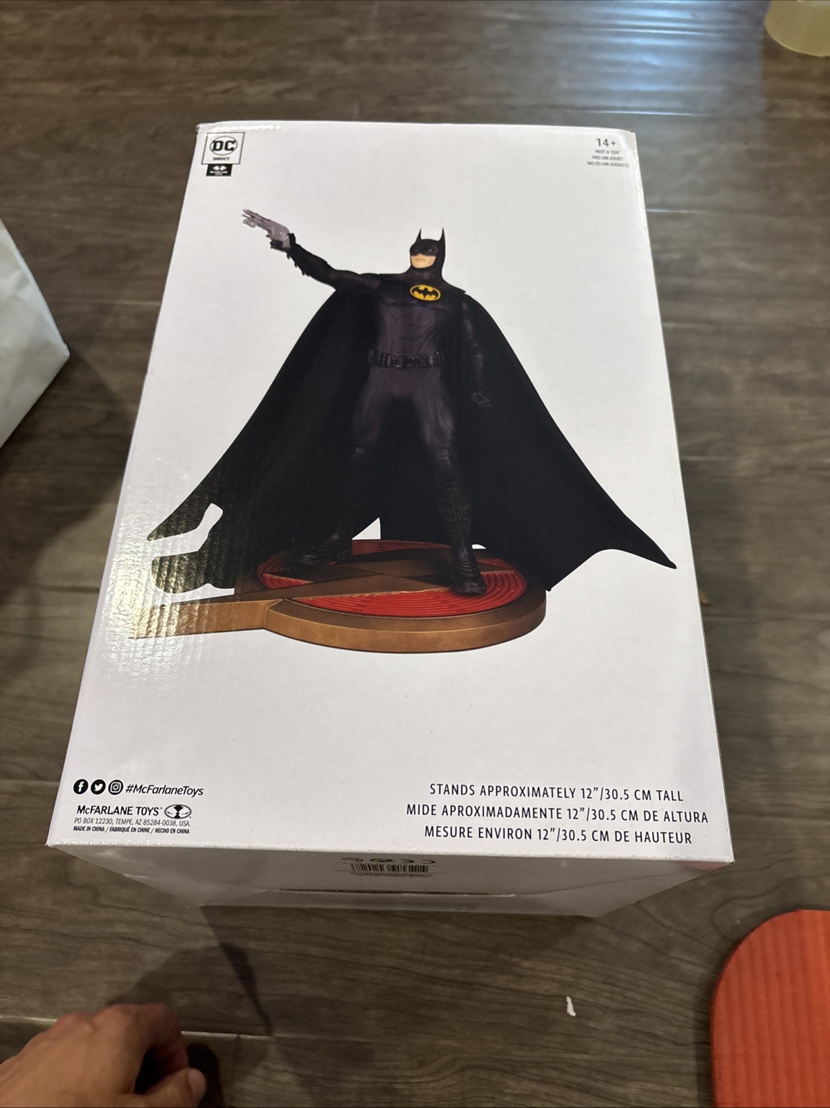 DC Direct The Flash 12 Inch Static Figure – Batman Keaton Multiverse Version New