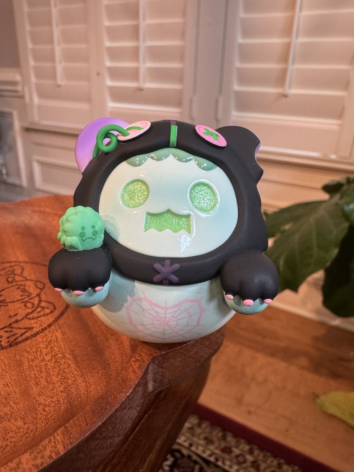 F. UN ShinWoo Ghost Bear House Series blind box (confirmed) Figure Web a Heart