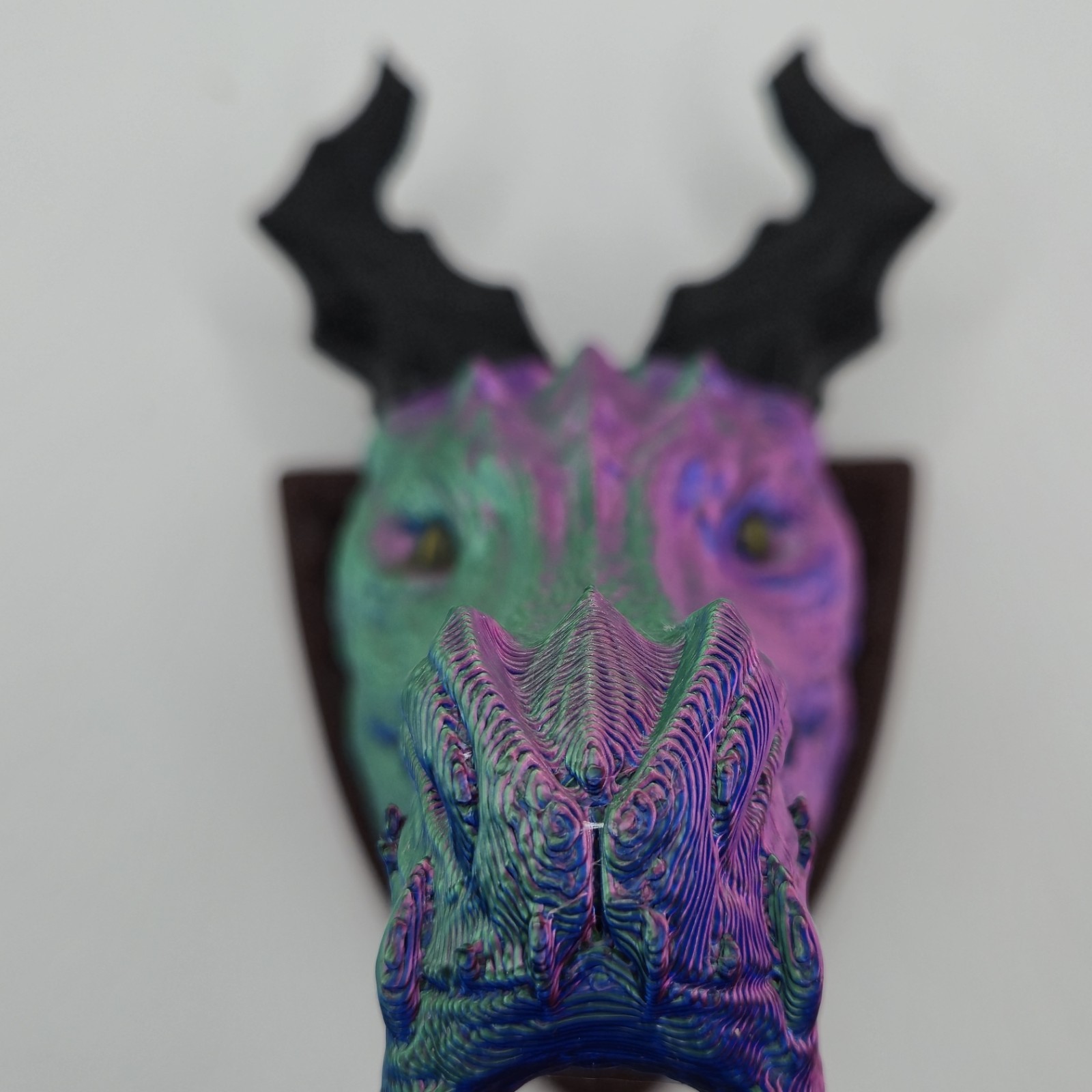 False Dragon Head Fantasy Trophy Collector Figure 3D Printed Handmade toy Gift