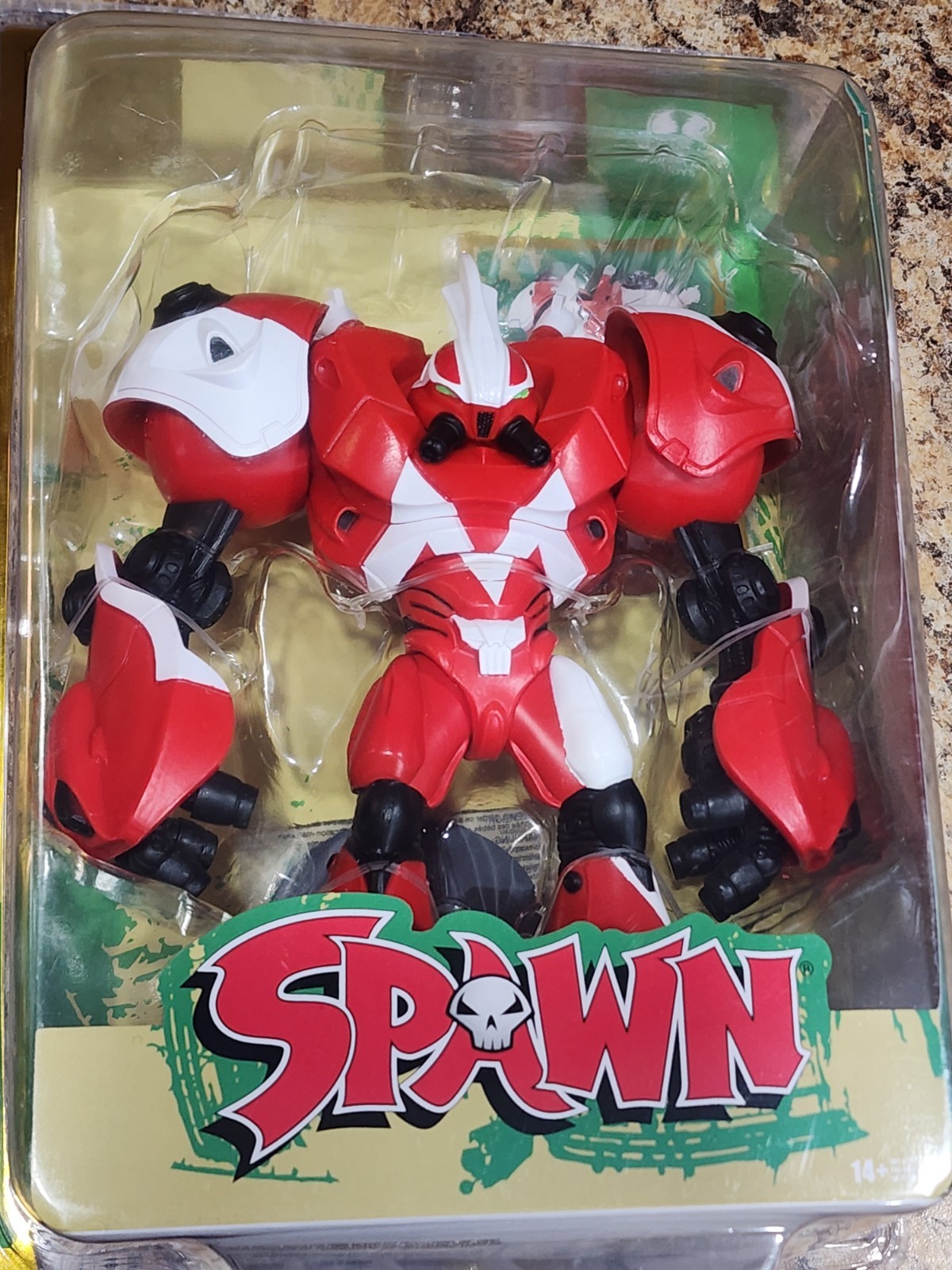 McFarlane 30 Years The Deviant: Rat City Spawn Platinum & Wave 8 Robot Wars 7&Prime;