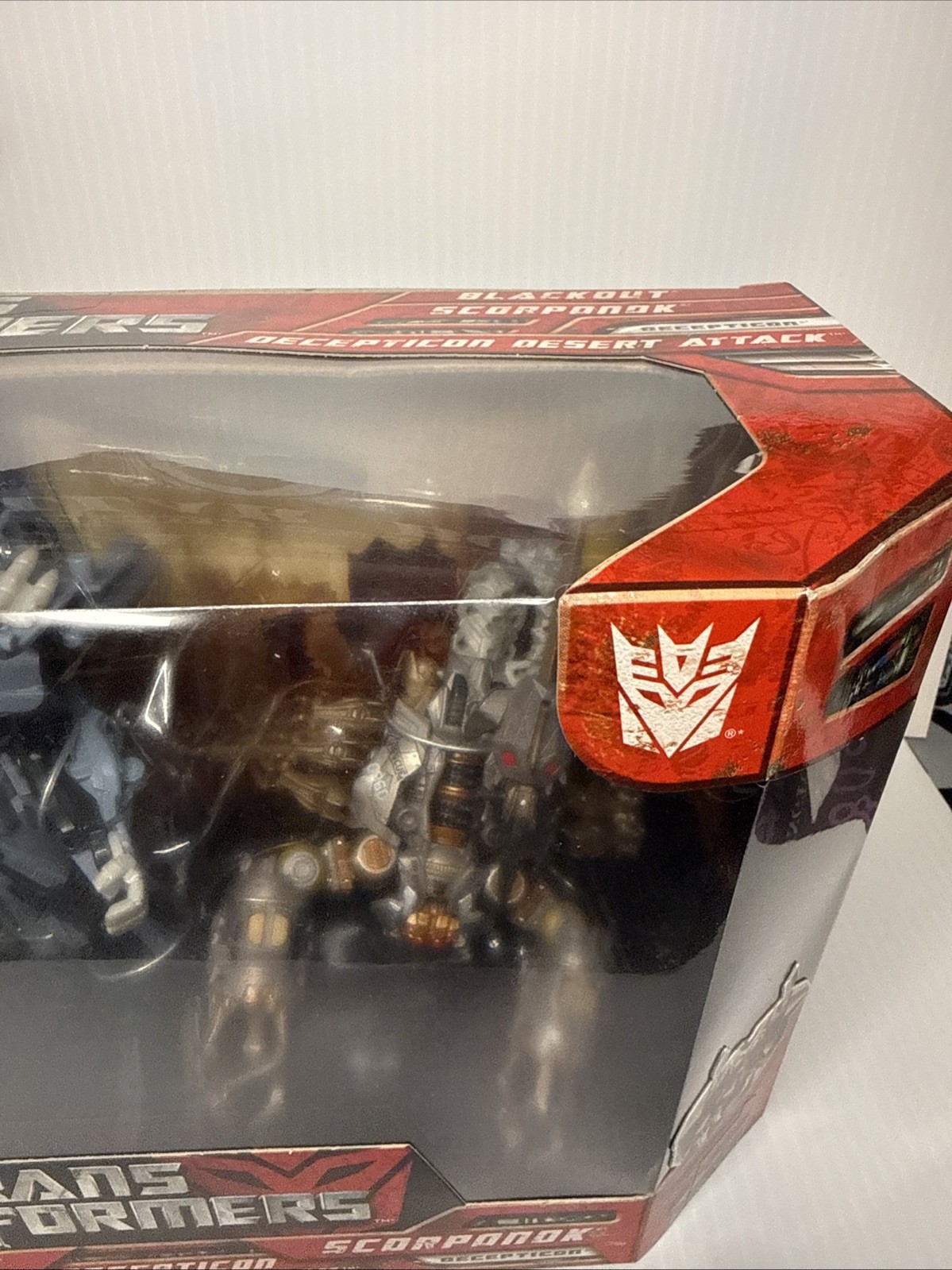 Transformers 2007 Blackout And Scorpions Super Clean