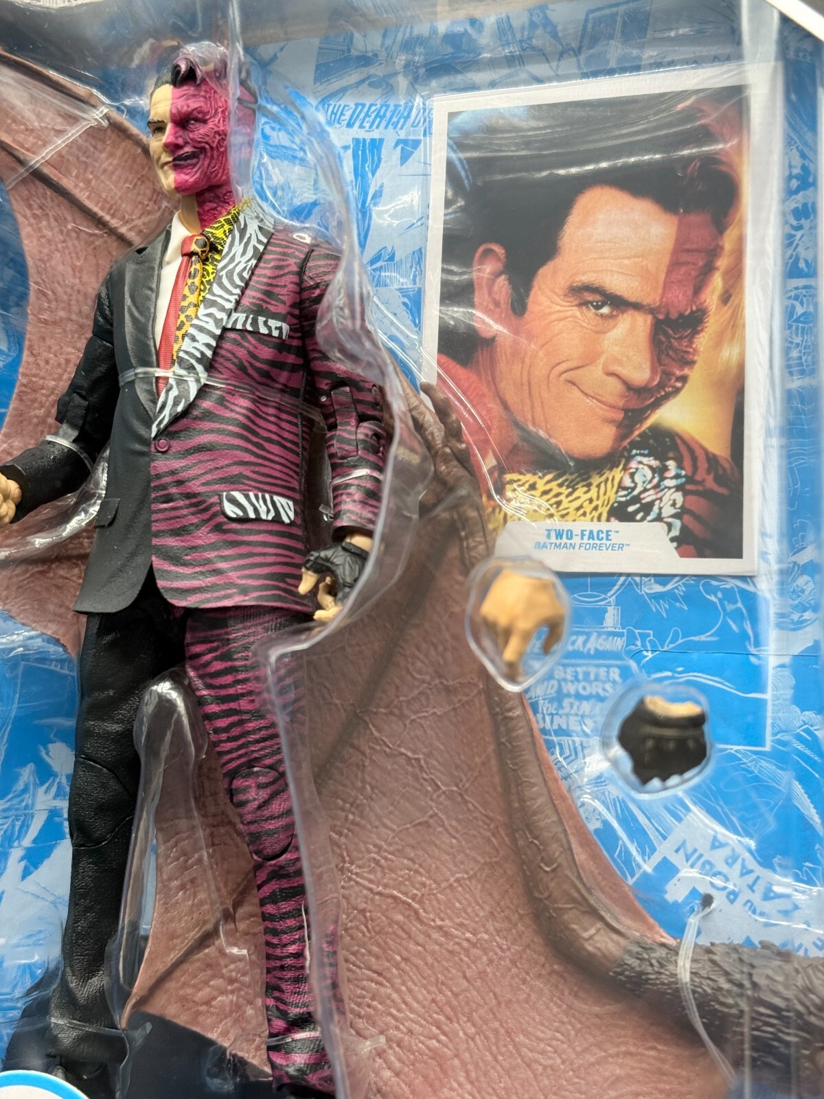 TWO-FACE McFarlane 7&Prime; DC Multiverse BATMAN FOREVER Movie Nightmare Bat BAF wave