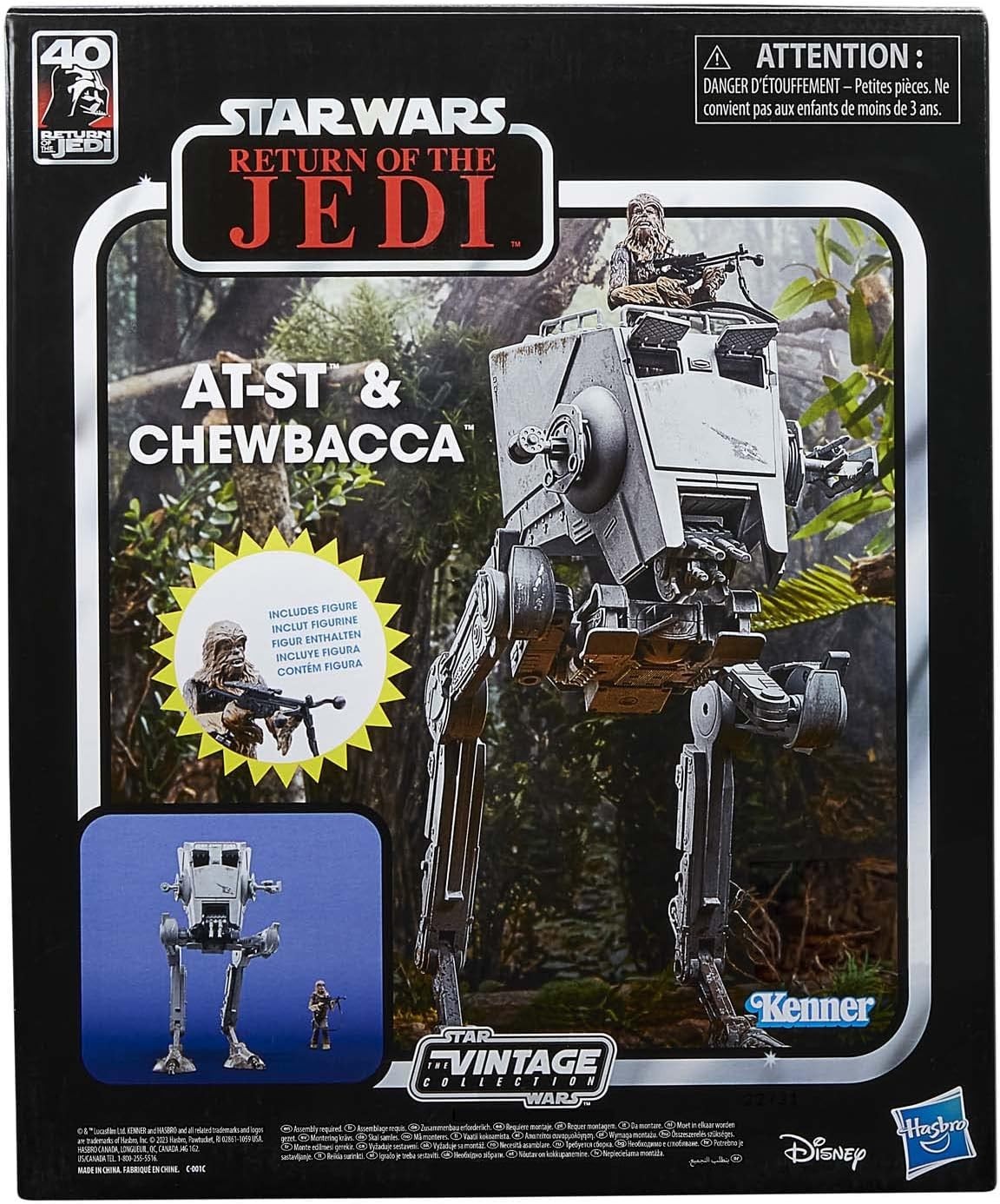 Hasbro Star Wars The Vintage Collection AT-ST & Chewbacca, Return Of The Jedi 40