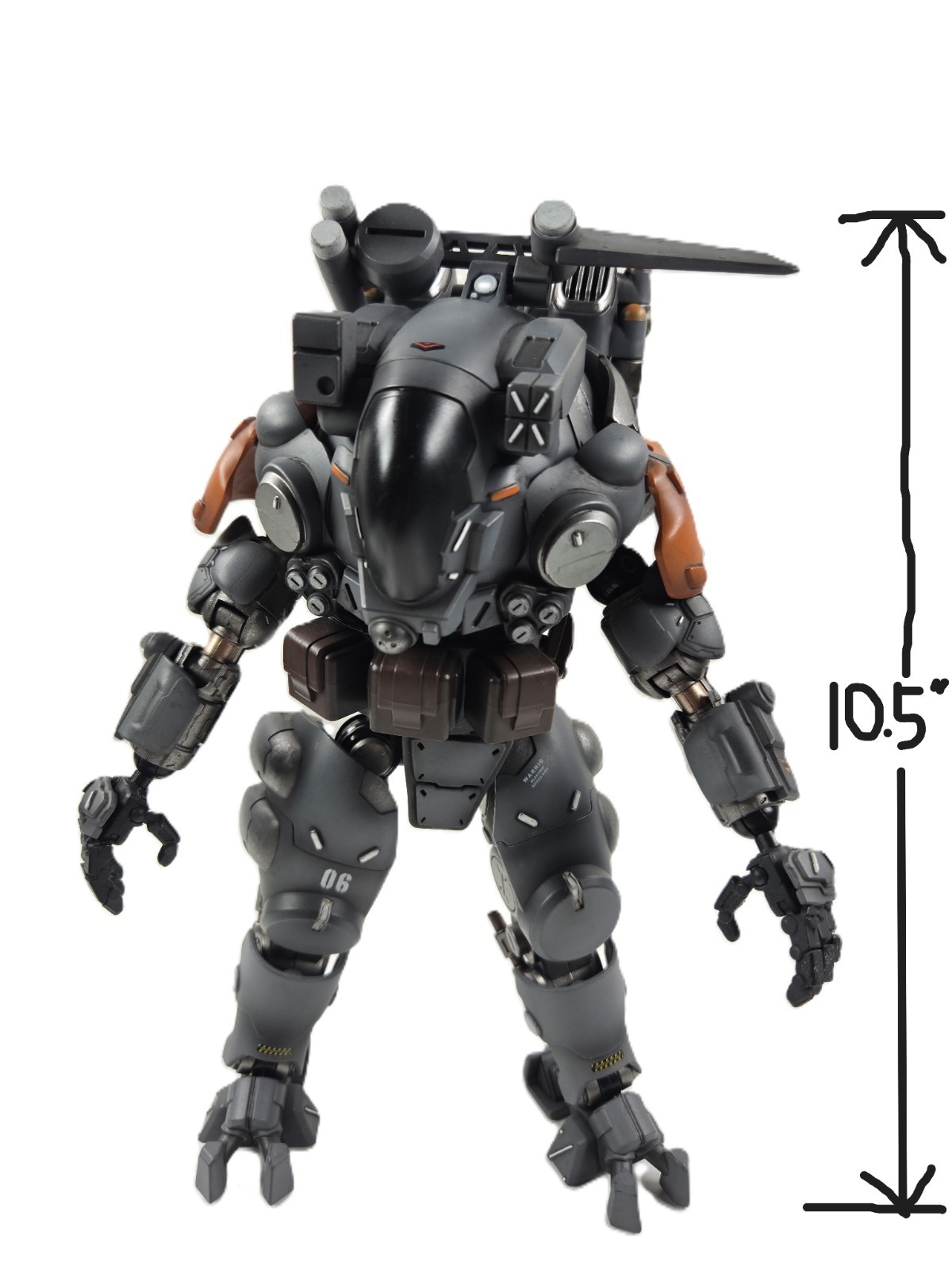 Open Box JOYTOY JT2047 Iron Wrecker 06 Orbital Combat Mecha Figure US Seller