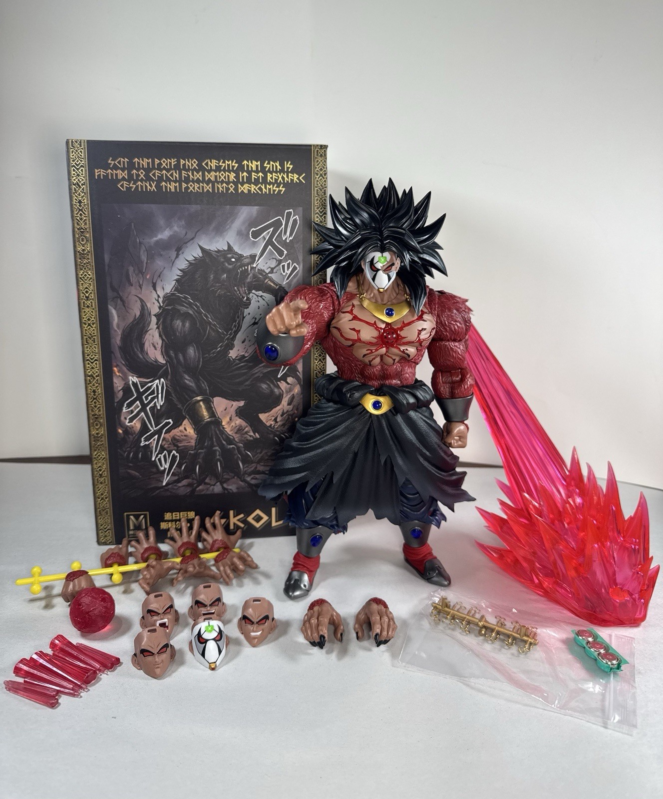 SH Figuarts Dragon Ball Z Mythos Anime Dark Broly Super Saiyan 4 MA10 SSJ4 *NEW*