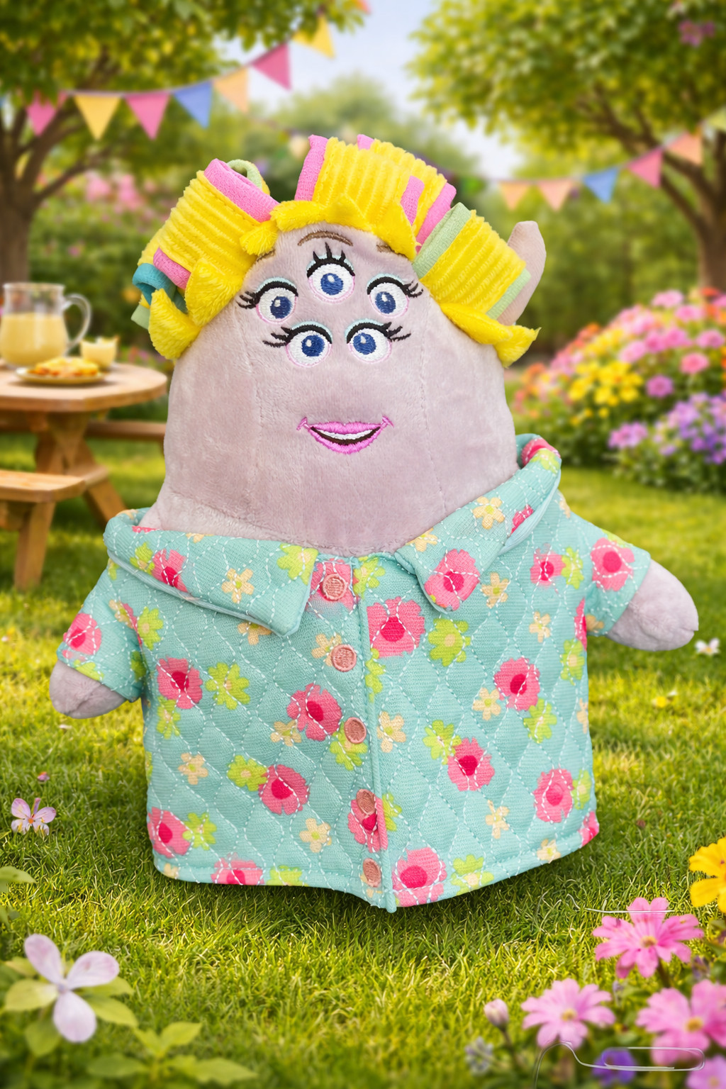 Disney Store Monsters University Mrs. Sherri Squibbles Plush Toy Rare