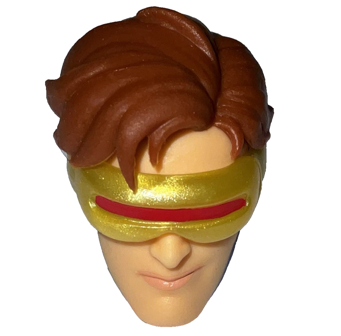 Marvel Legends CYCLOPS HEAD Masked with Hair XMEN &rsquo;97 Animated 6&Prime; Figure Series