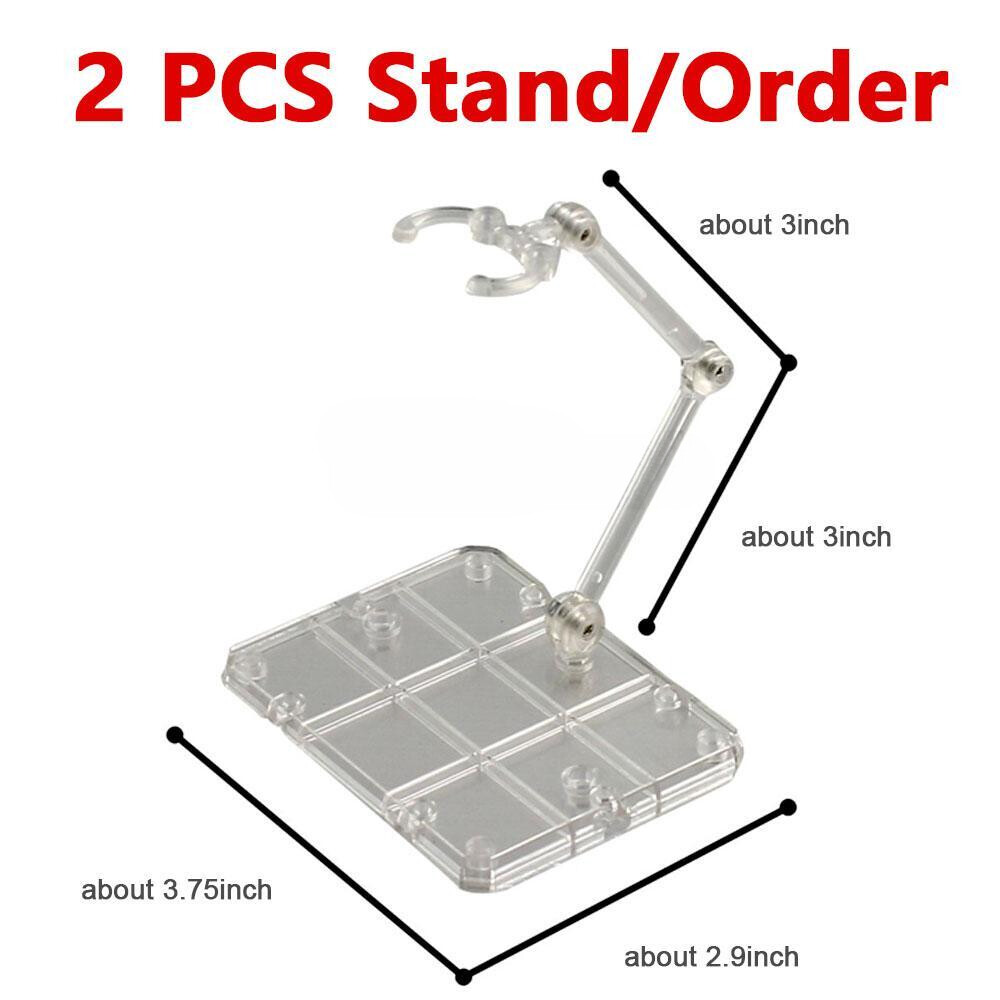 2/6/18/24 Pcs HG144 Action Figure Display Holder Base Doll Model Support Stand