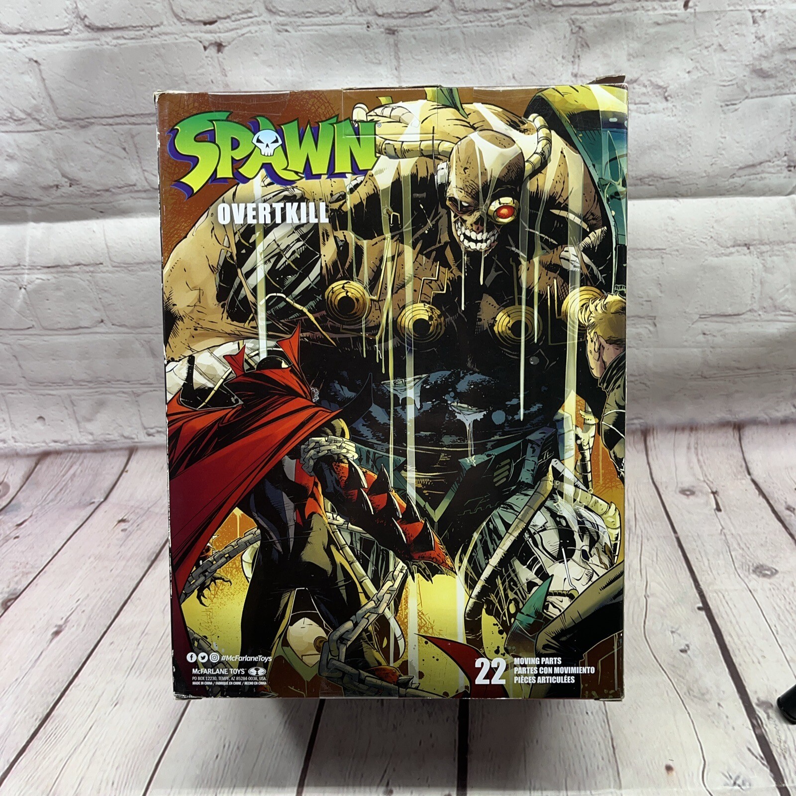 McFarlane Toys Spawn Overtkill Figurine Action Figure 9”