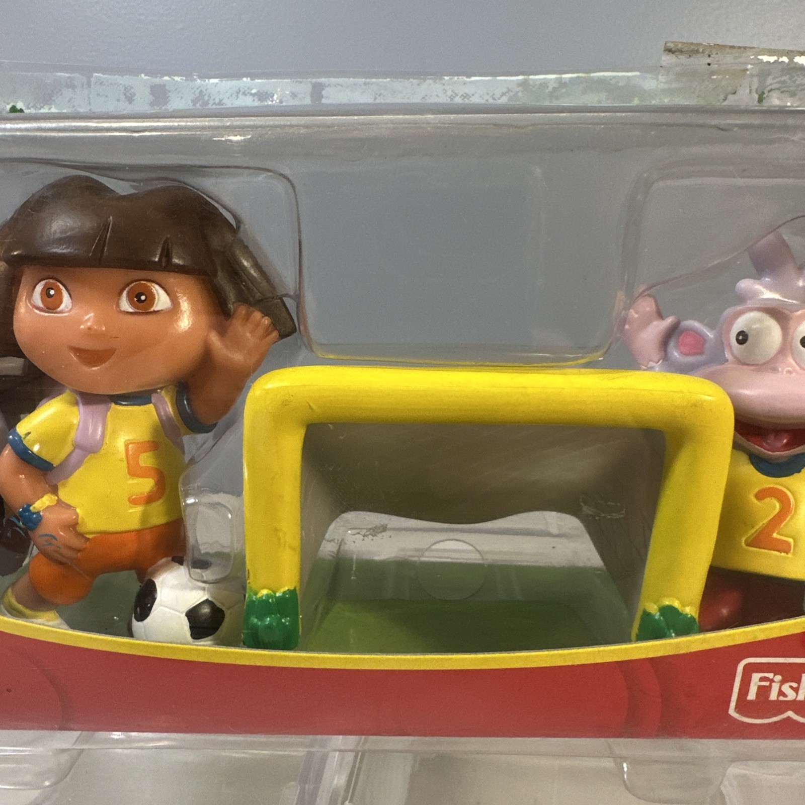 DORA THE EXPLORER 2007 Fisher Price Soccer Adventure Figure Set NO CARD NEW FIGS