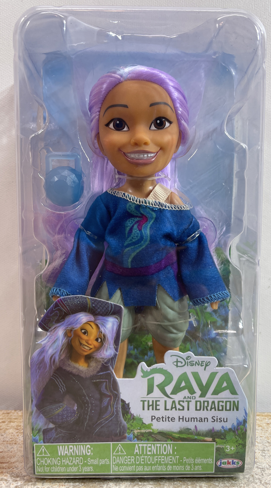 Disney Raya and The Last Dragon Petite Human Sisu Doll 6&Prime; Doll NEW