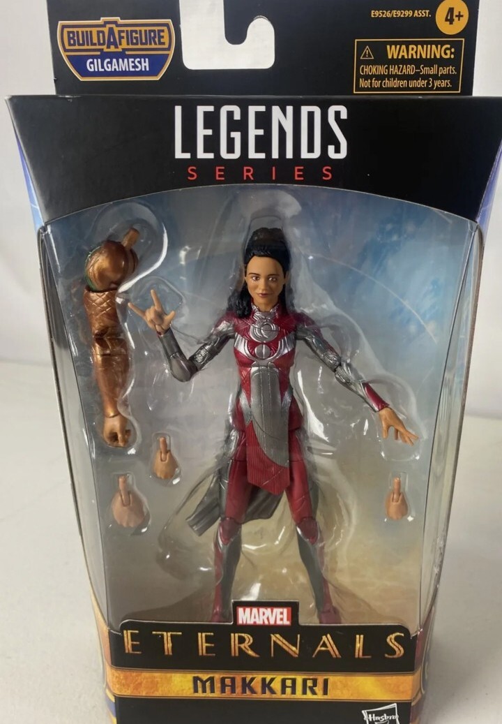 Marvel Legends Eternals Makkari Action Figure Build a Figure Gilgamesh BAF