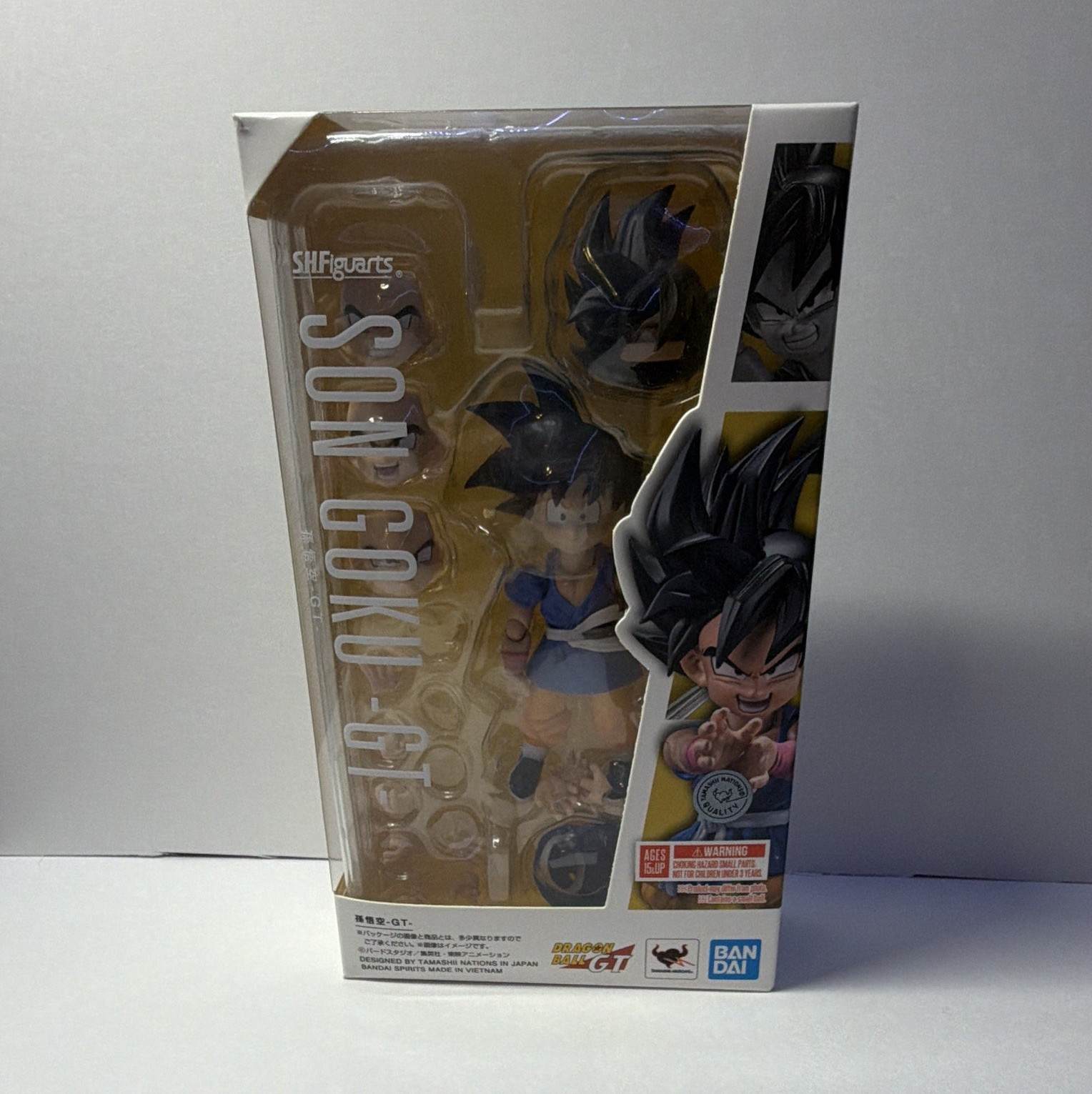 S.H.Figuarts Son Goku -GT- Dragon Ball GT Boxed Action Figure 15+ Multicolor