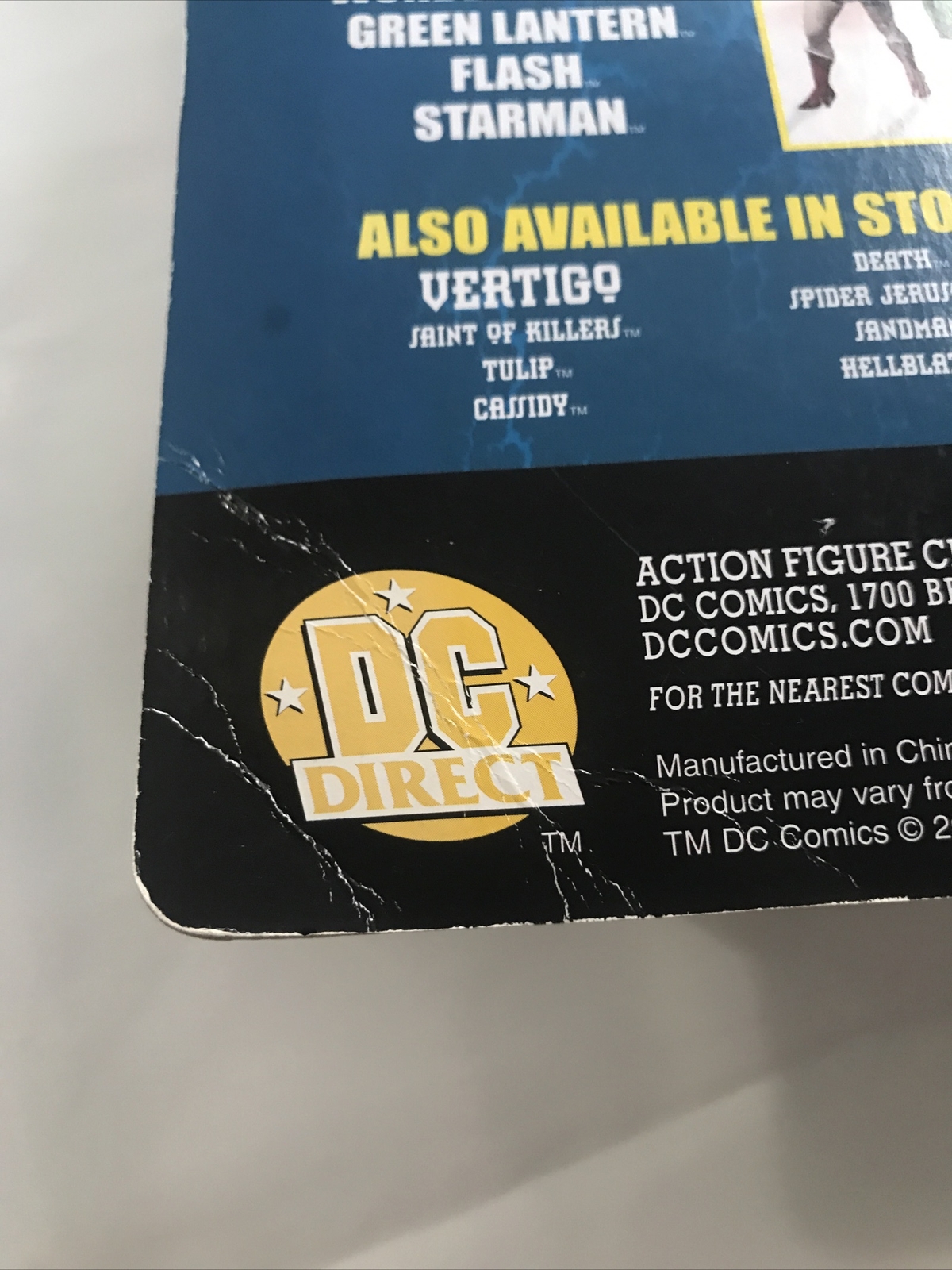 NEW 2000 DC Direct 6” Max Mercury Poseable Action Figure