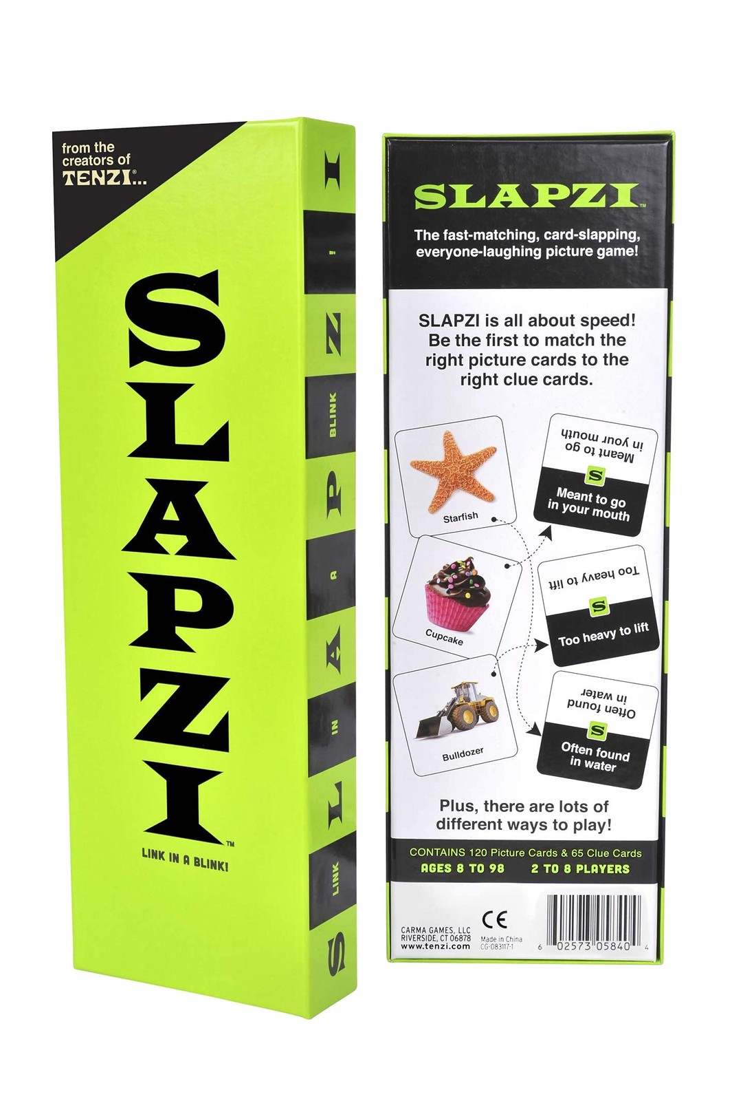 TENZI SLAPZI – The Quick Thinking and Fast Matching Card Game for All Ages – 2-8