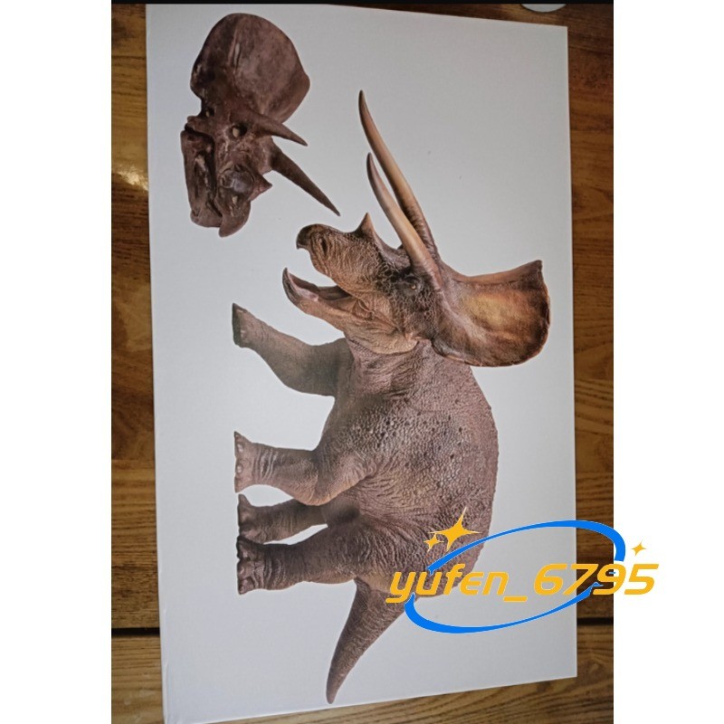 PNSO 1/35 New Version Triceratops Model Adult Children Toys Gift Dinosaur Figure